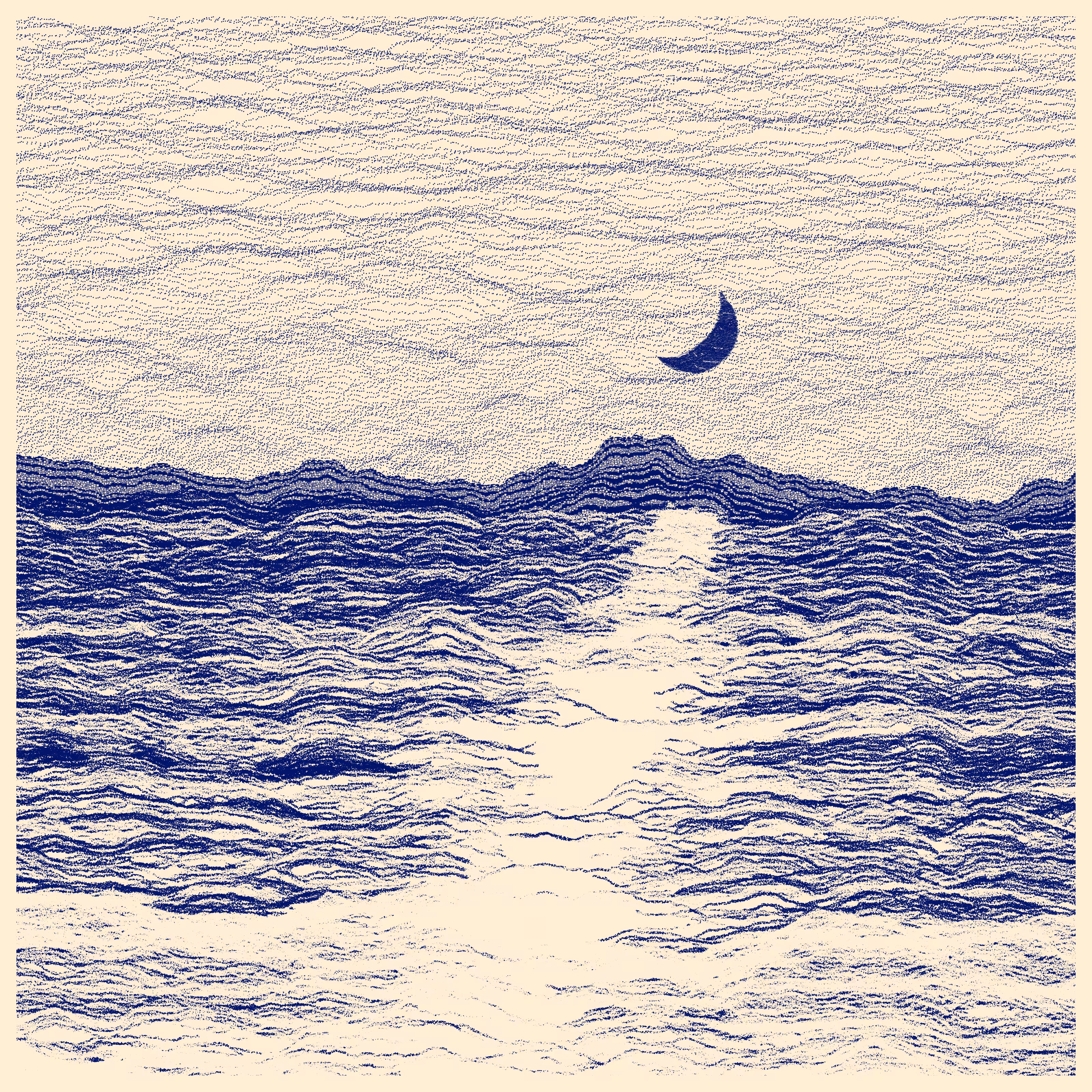 Moonlit Sea #98