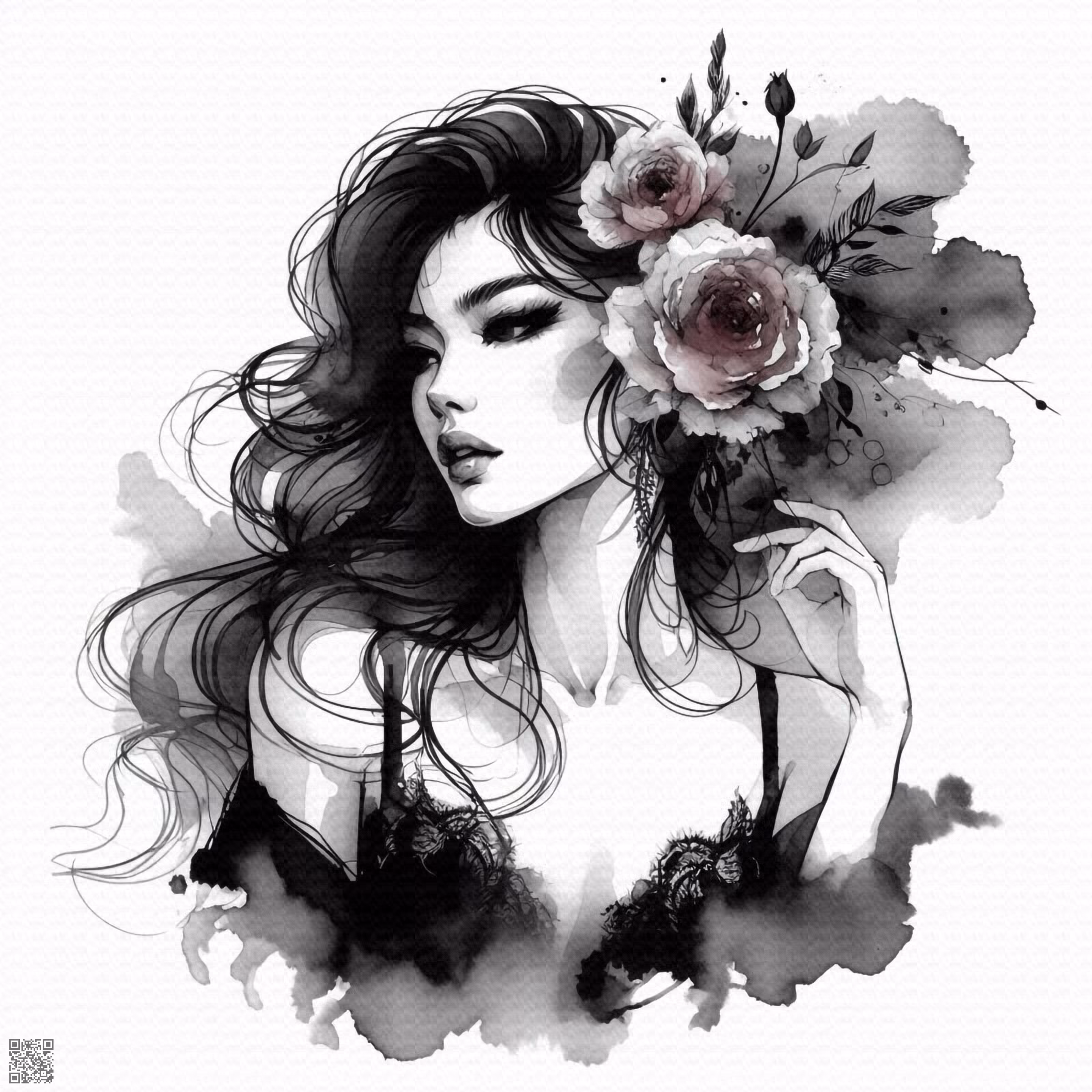 🎨Feminine Beauty in Paint#2