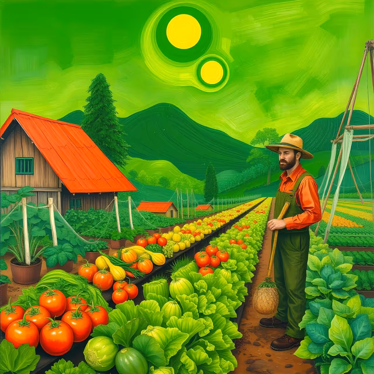 Crutnix Imagination : The Farmer’s Awakening: A Journey to Compassion