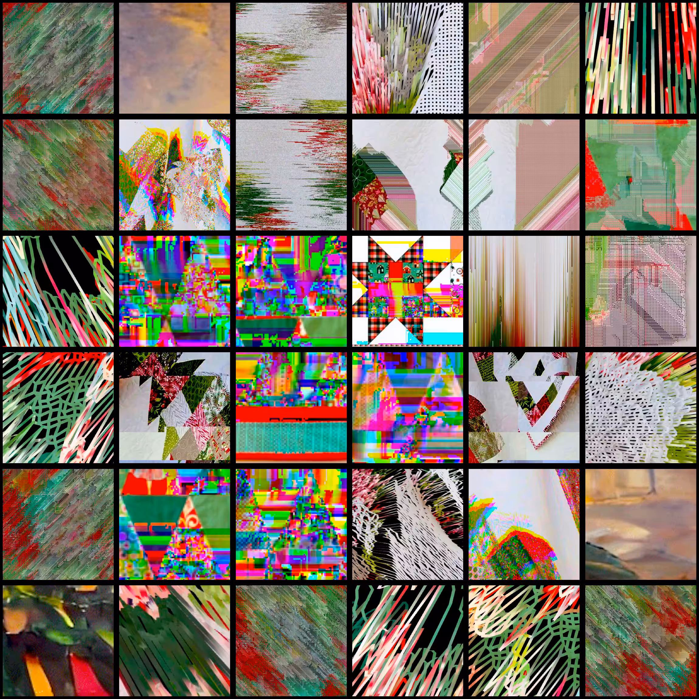Retired Christmas Glitch Quilt Squares 2021.10