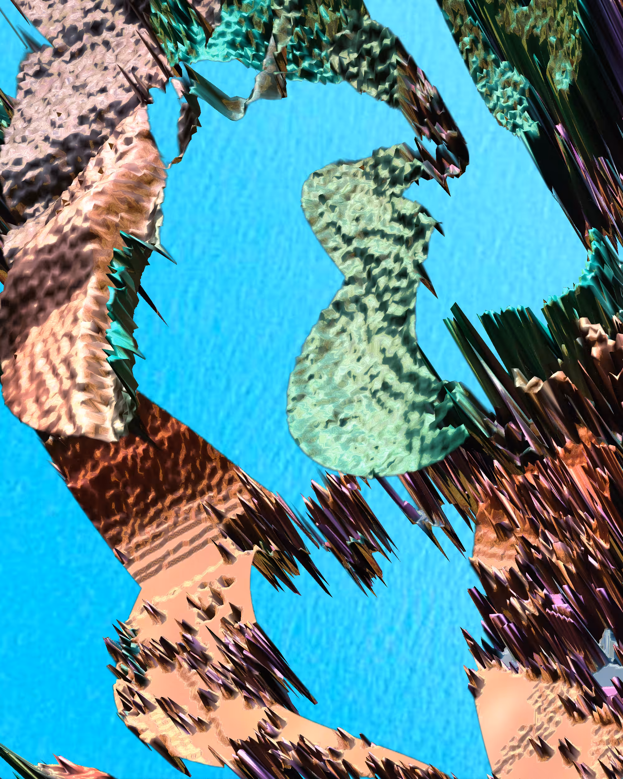 Study of Landscape, Territory, & Surreal - I