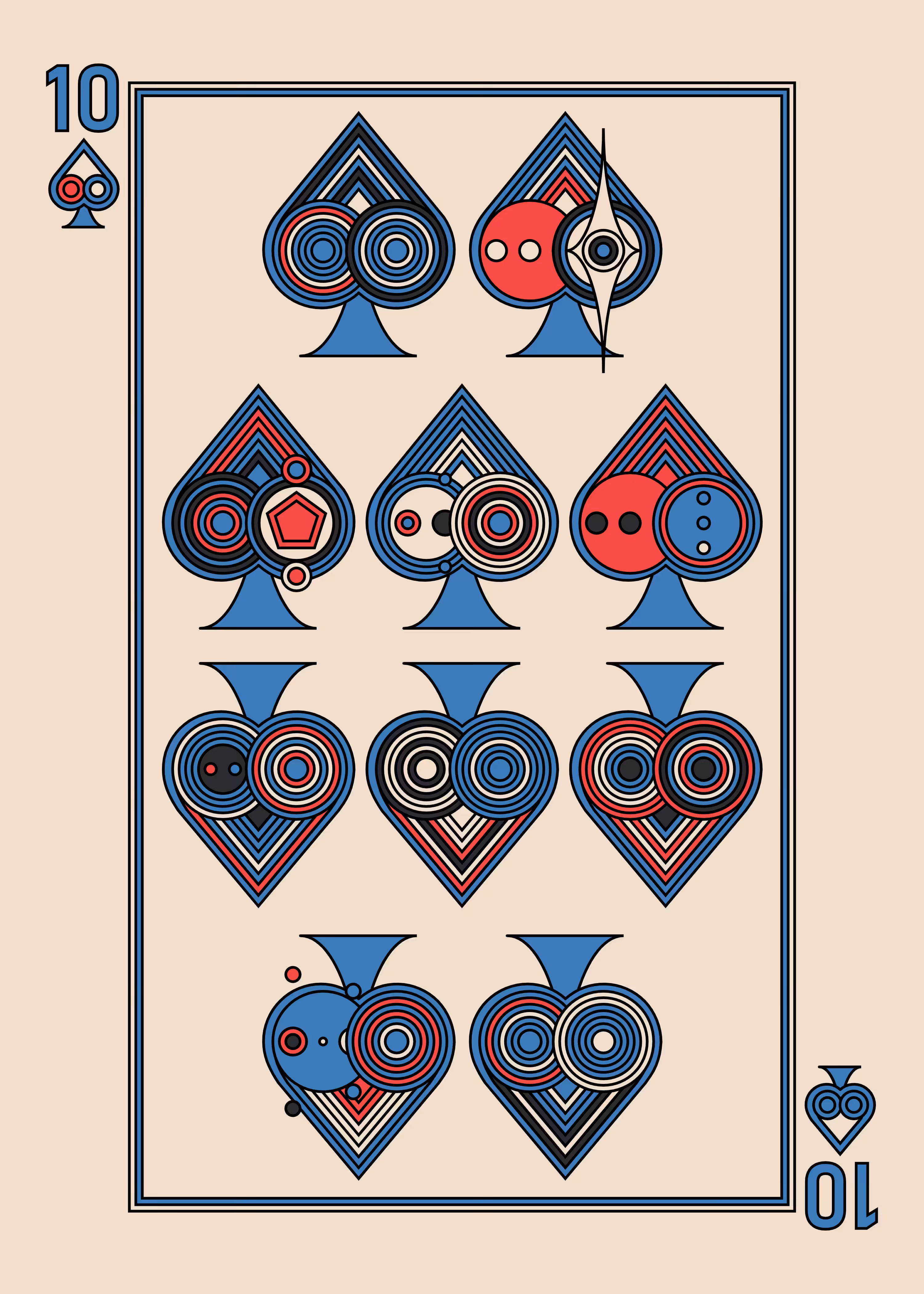Ten of Spades Light
