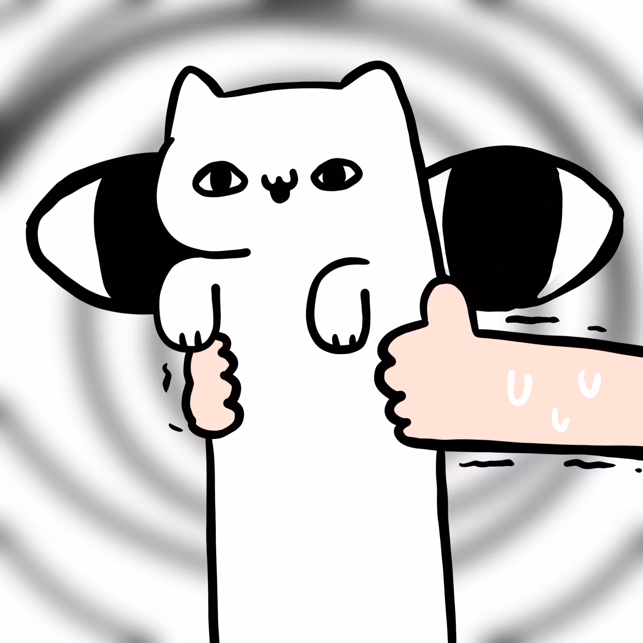 Long long very strange cat #222