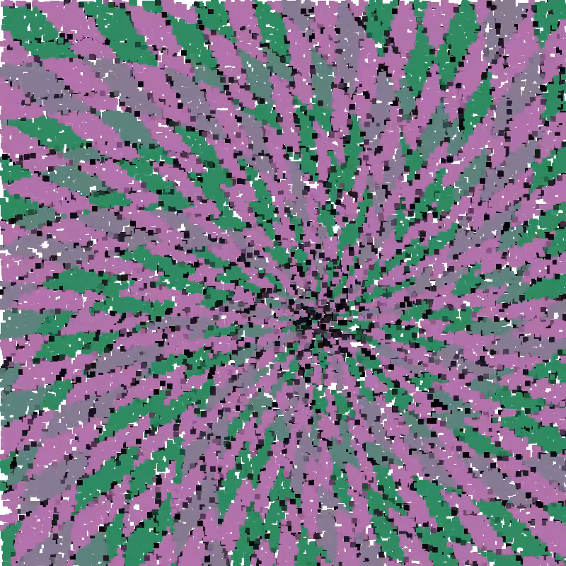 Mosaic or stained glass drops #37