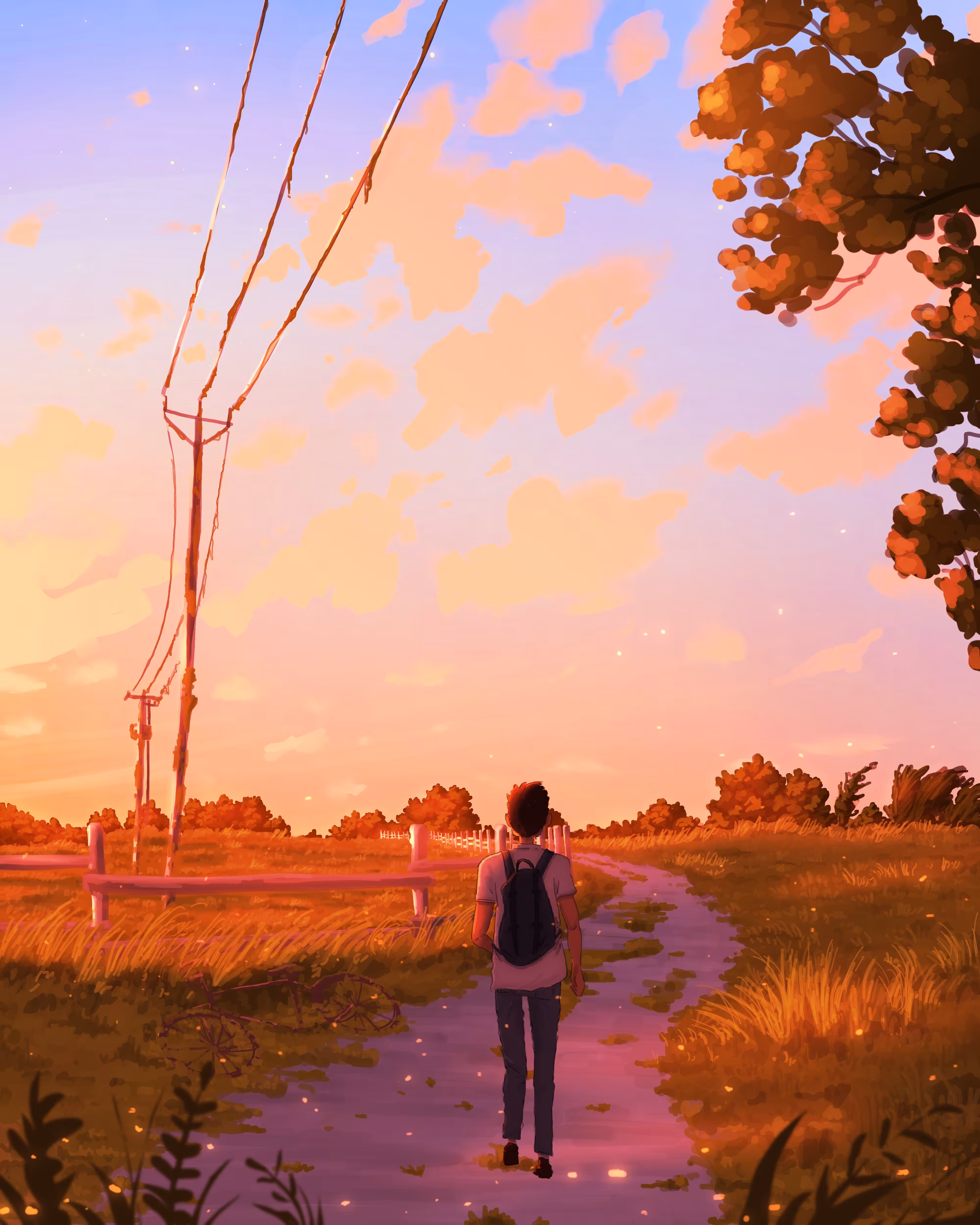 "The Traveler" - Abandoned Road