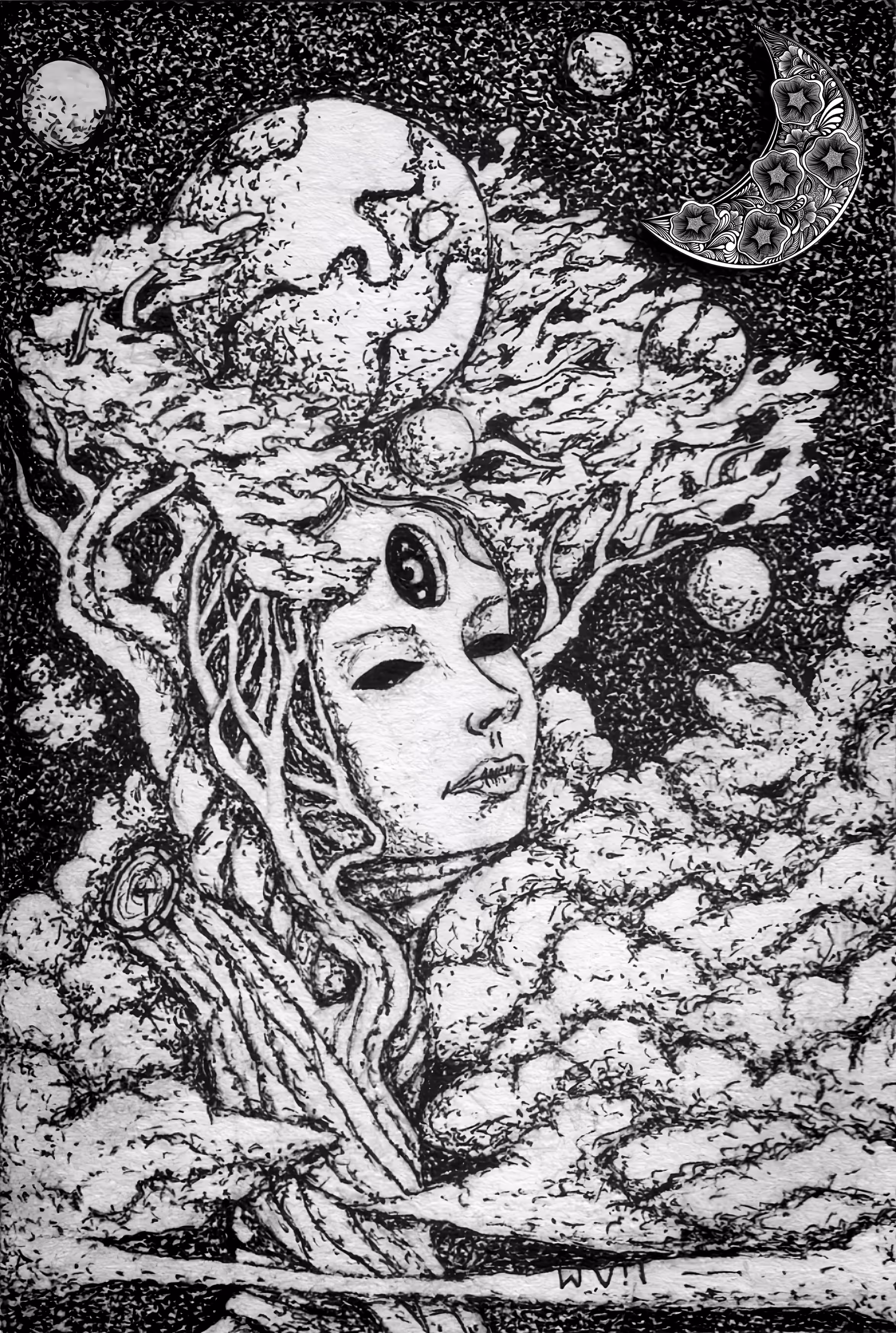 Moon-faced
