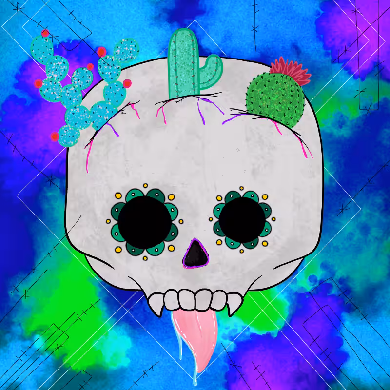 Mexican Candy Skulls #9