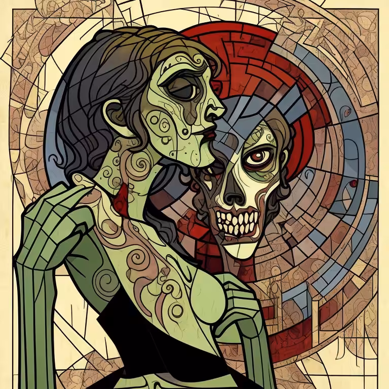 Zombie cubisme #6