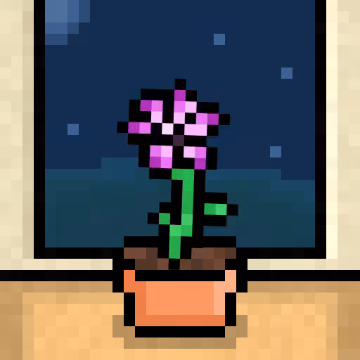 Pixel Flowers #32