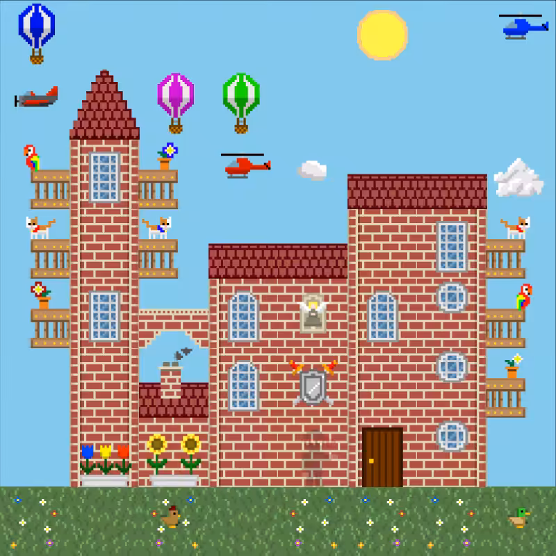2D Mansion #879
