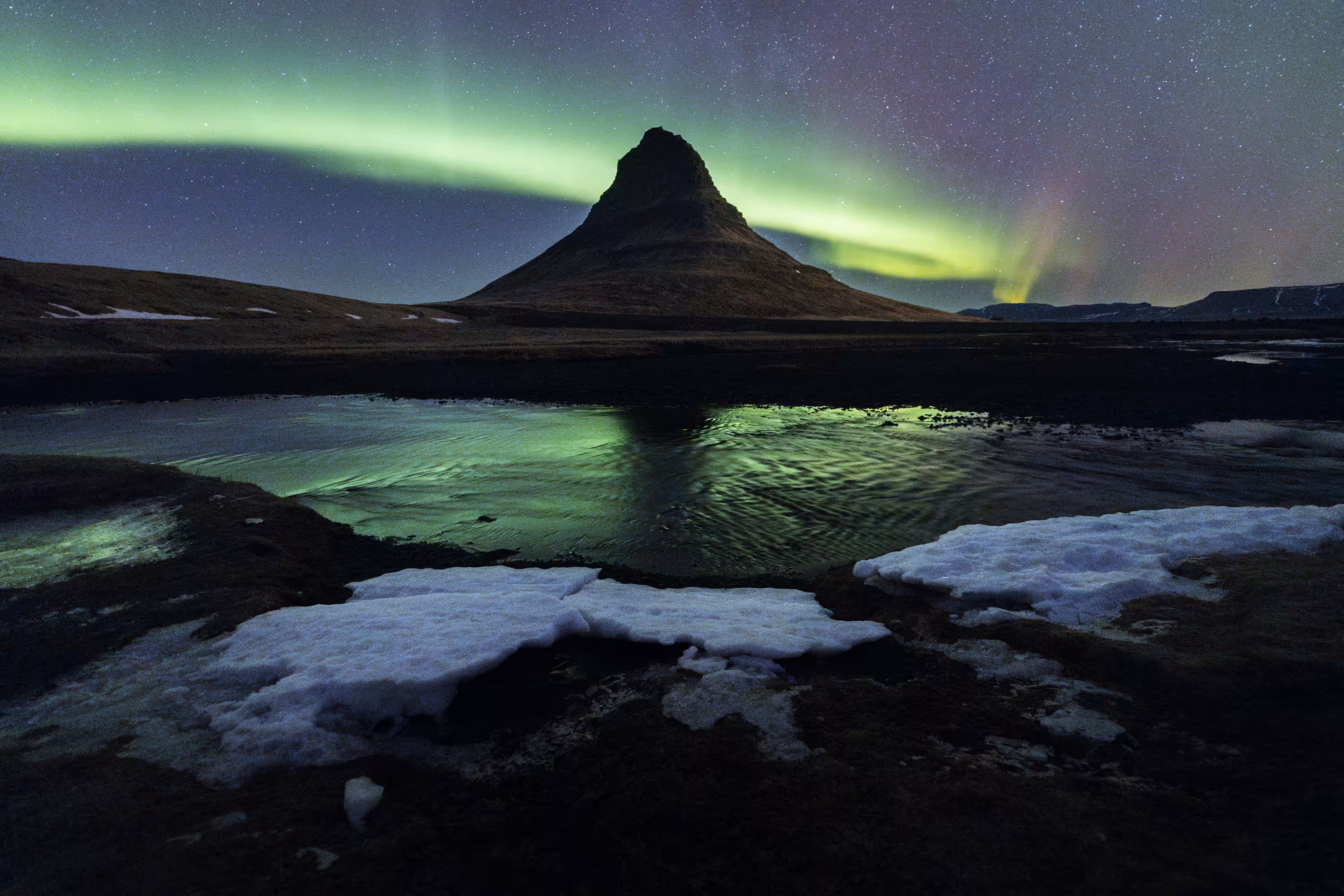 Kirkjufell Aurora  