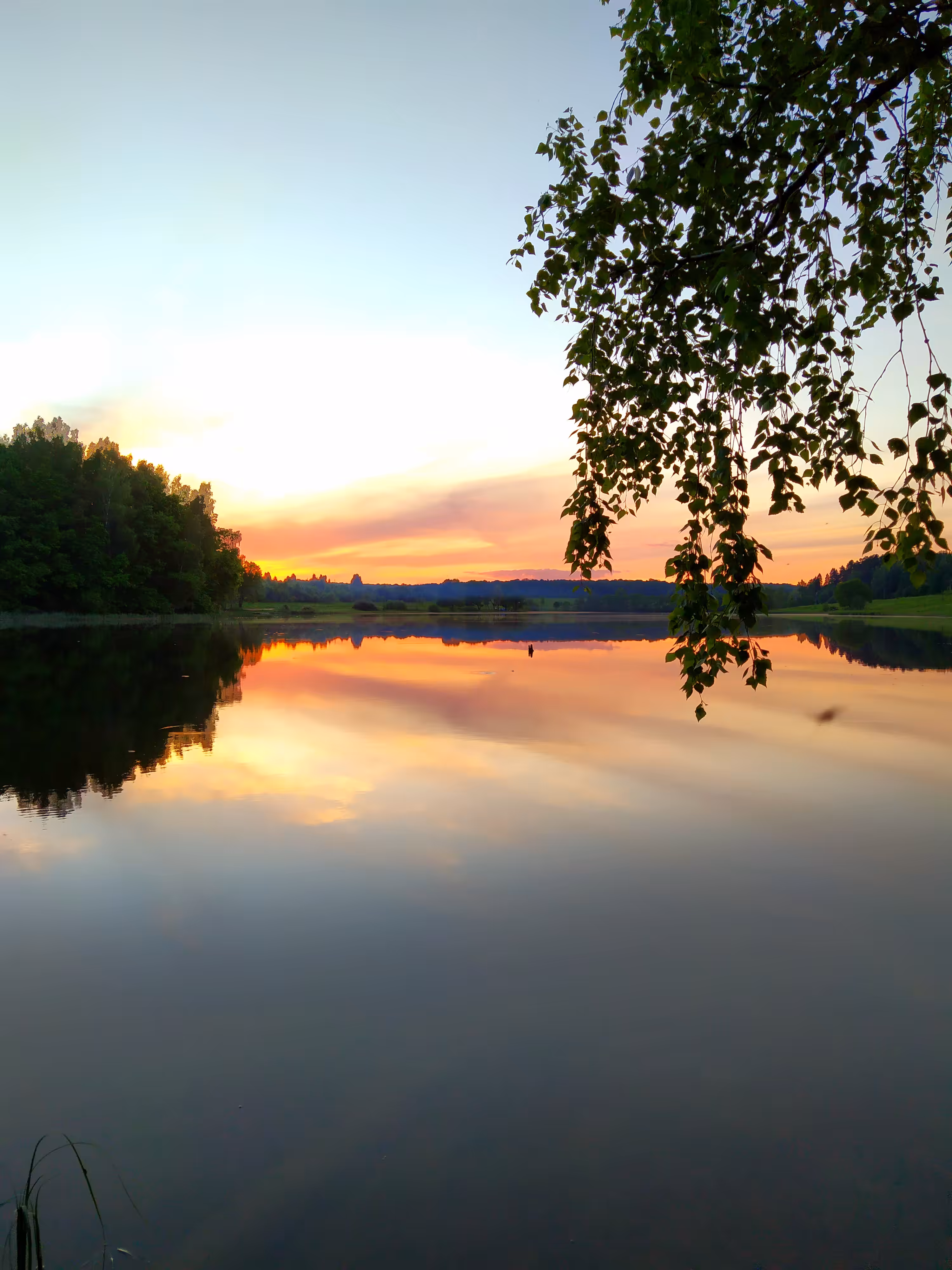 Peaceful sunset