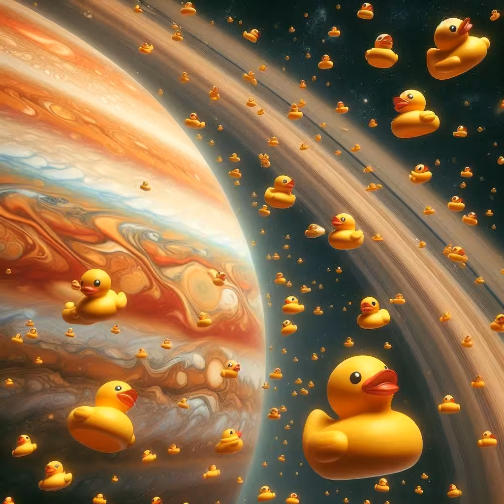 Cosmic migration of ducks