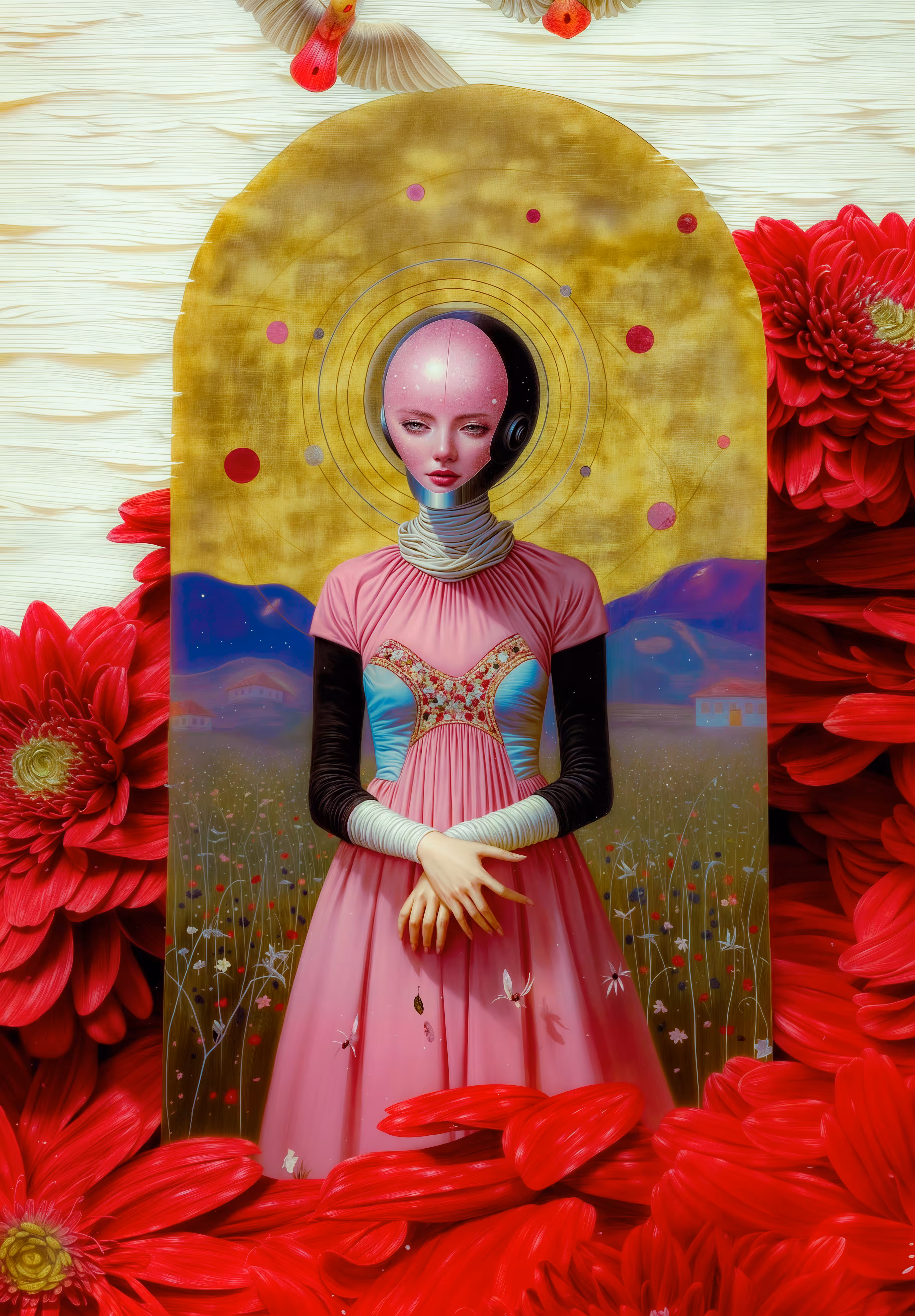 The Alien Guest is Enchanted by Flowers