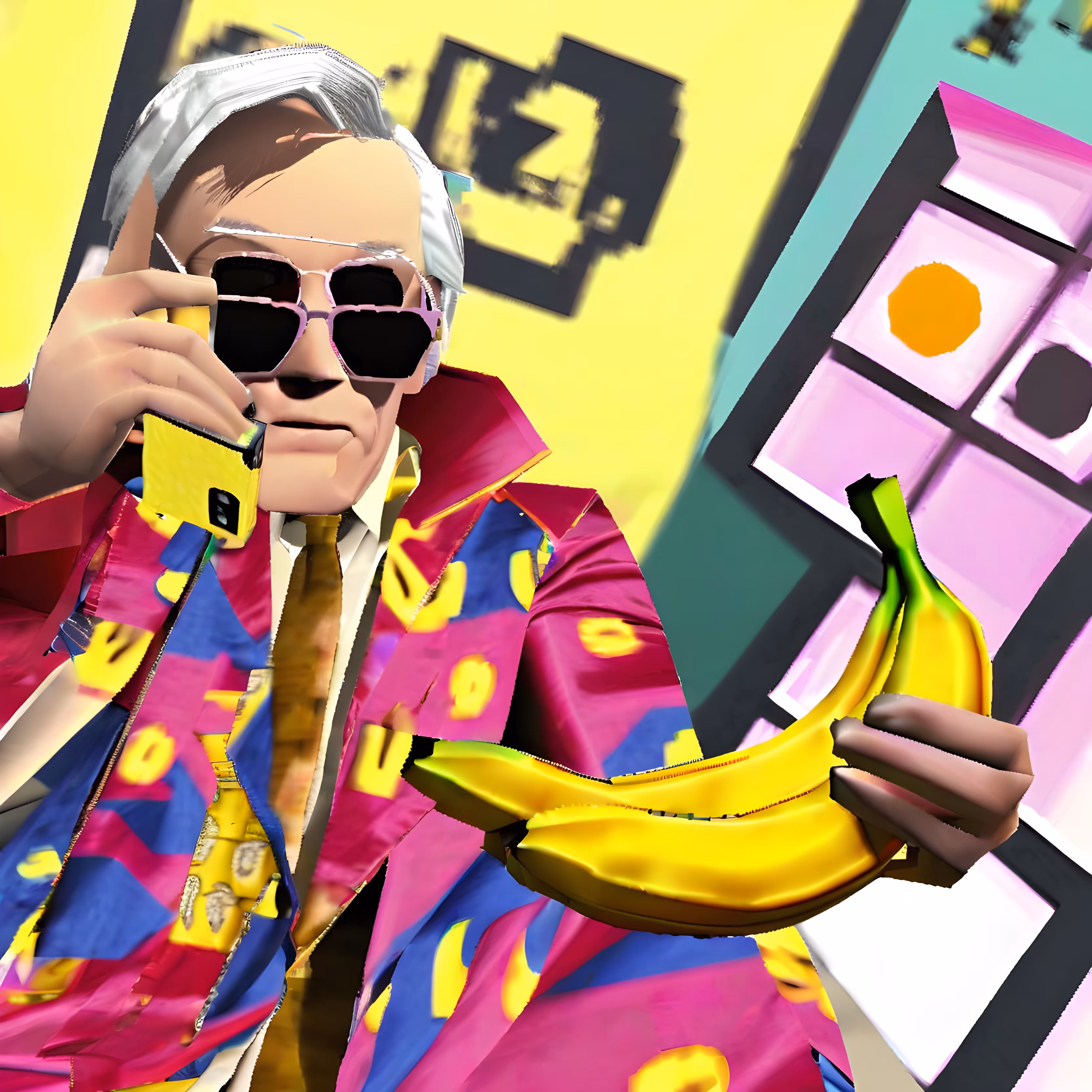 Andy at the phone
