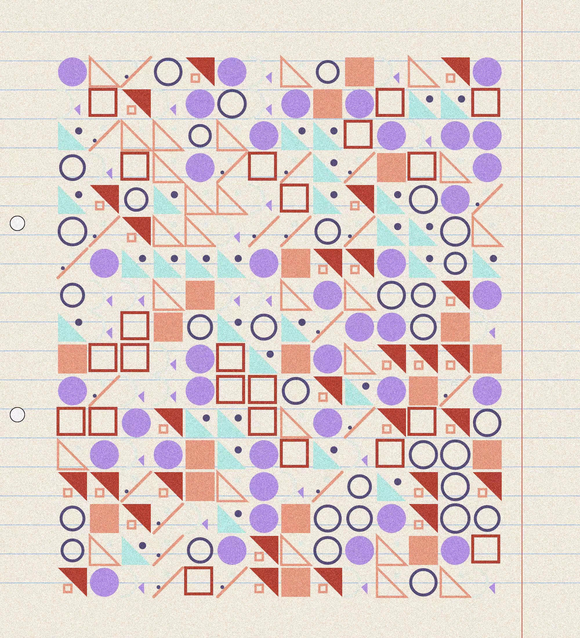 sketchbook page 4: basic shapes #28