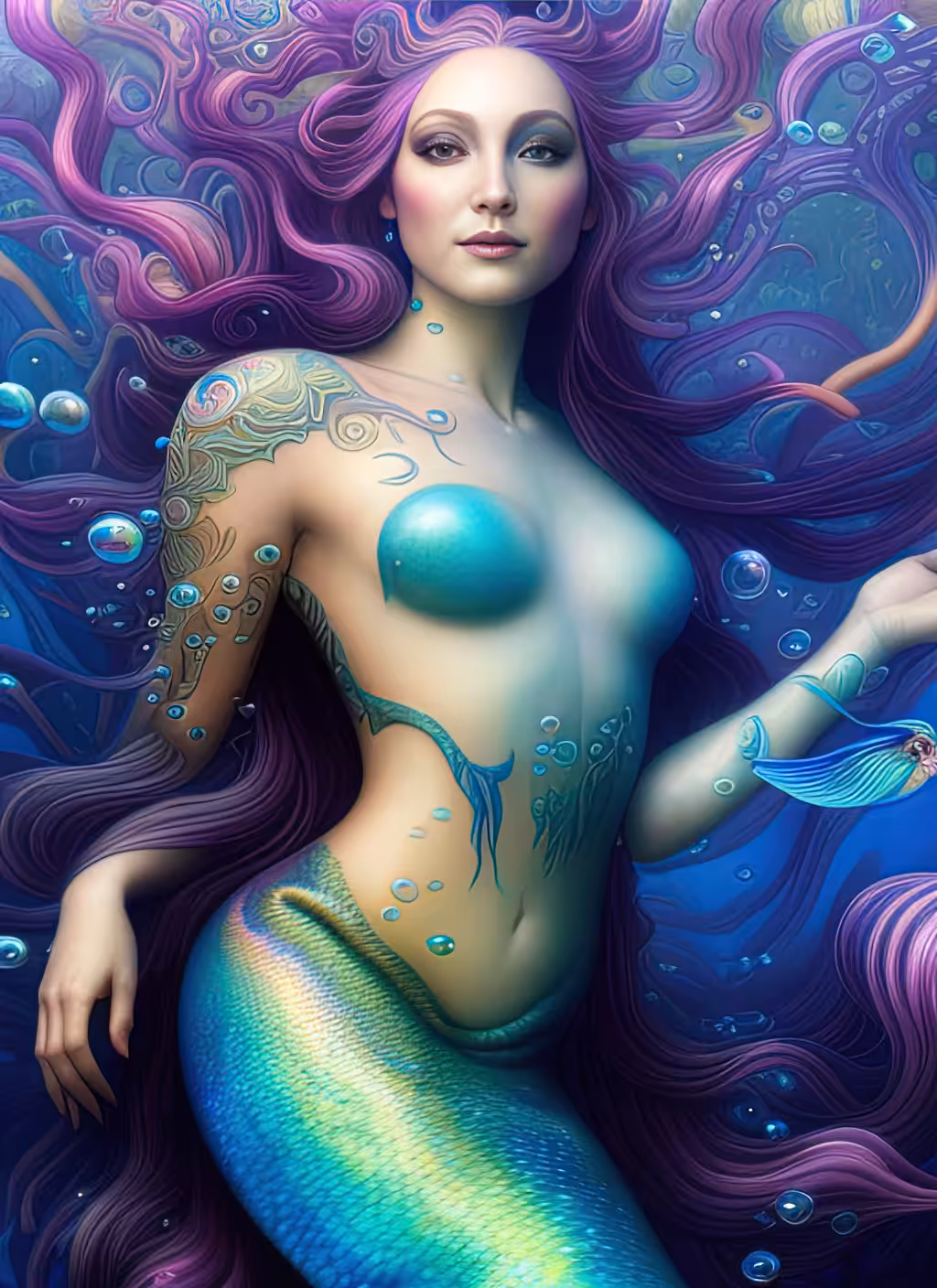 Mermaid Portrait №7