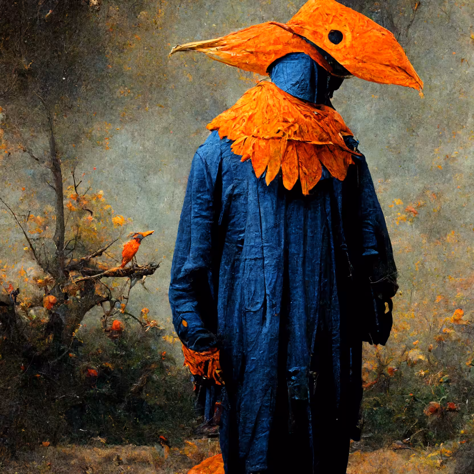 Hiding as birds I