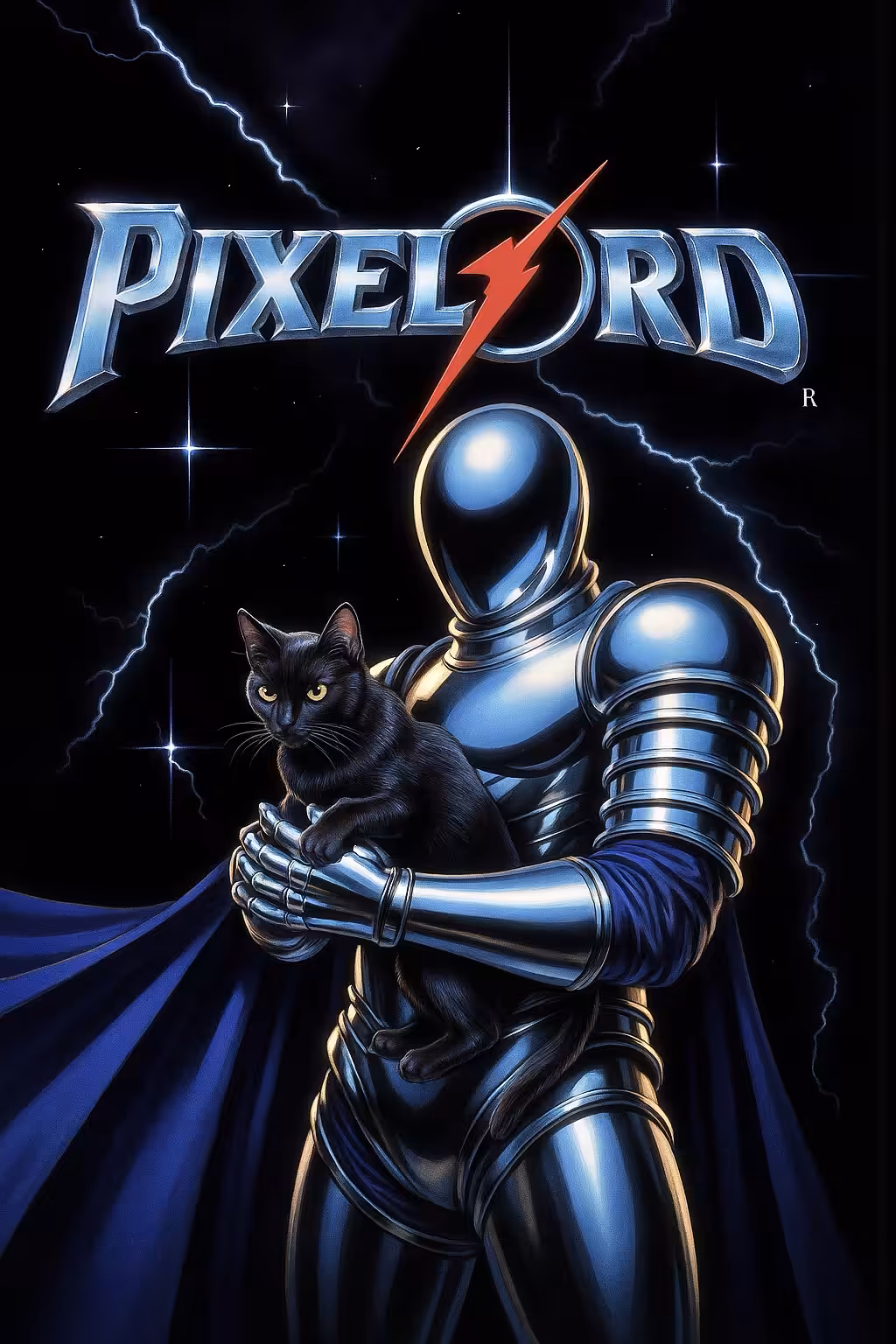 Pixelord and Cat