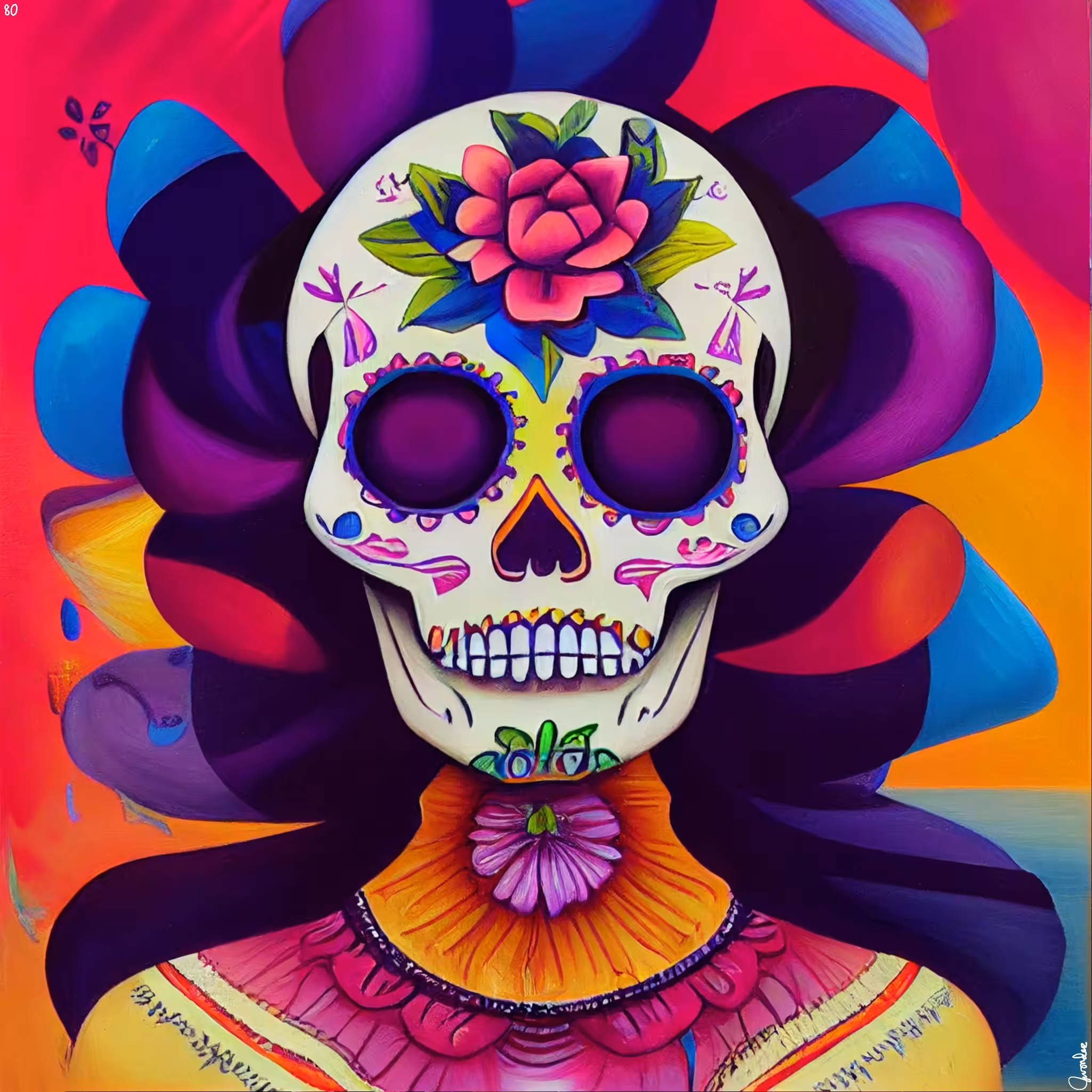 sugar skull #80