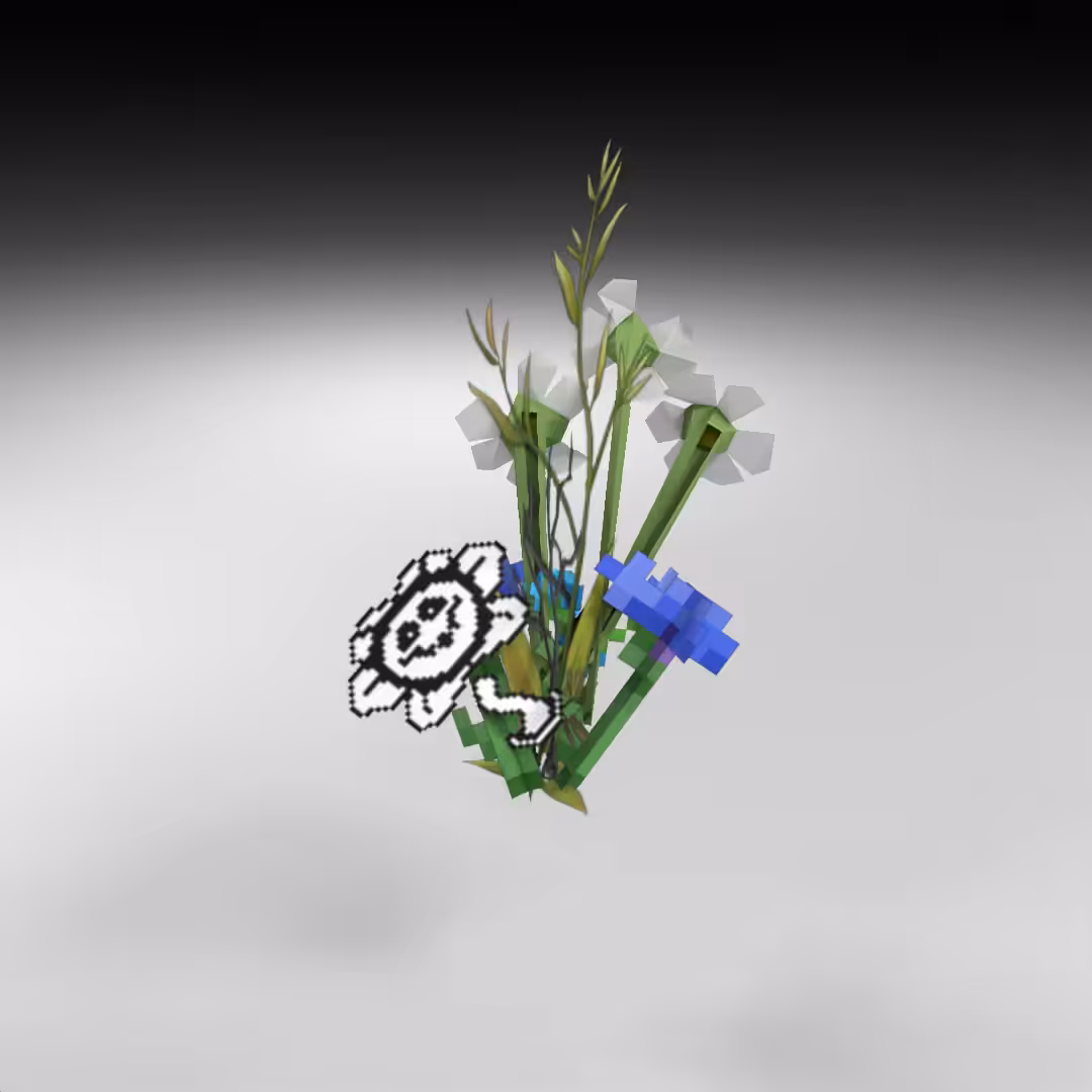 Hand-hacked Bouquet 59