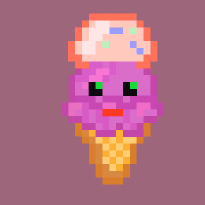 Pixel Ice cream #17