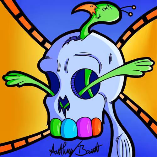 Untitled Collection #16665814: skull bird