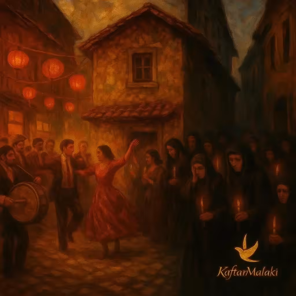  عروسی و عزاداری در یک کوچه | Wedding and Mourning in One Alley  