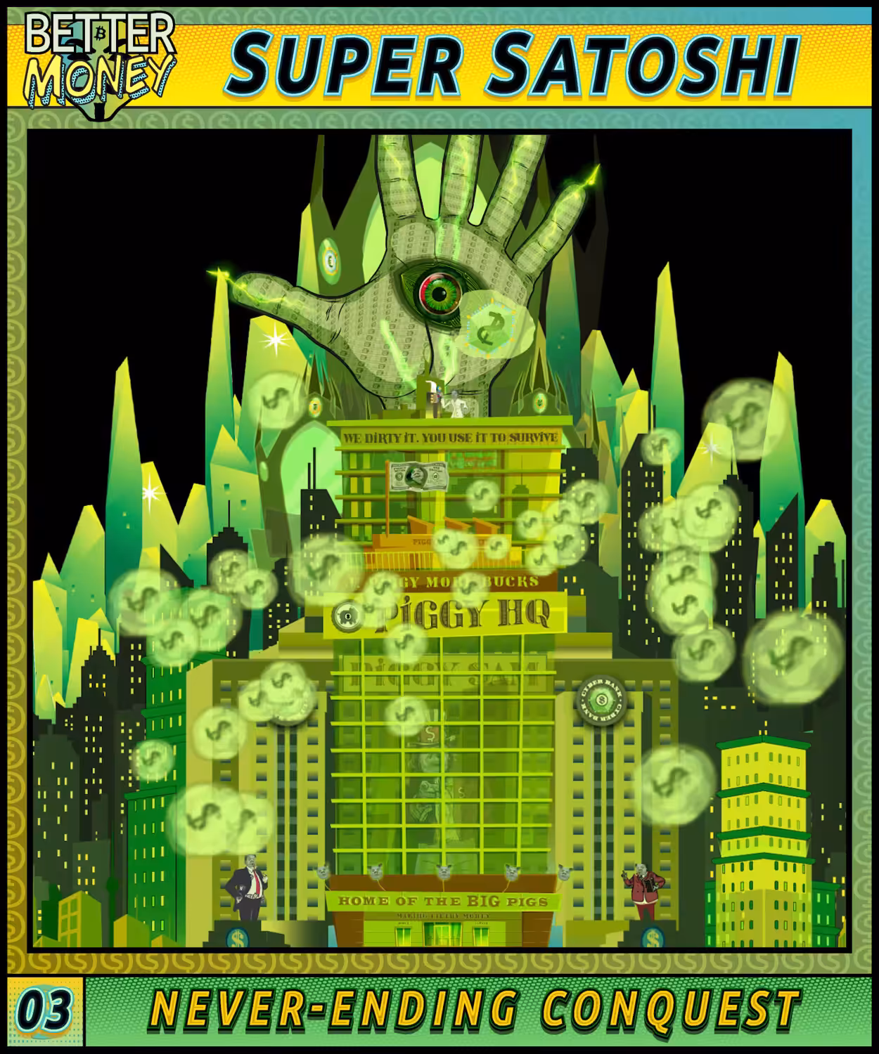 SUPER SATOSHI 03 NEVER-ENDING CONQUEST