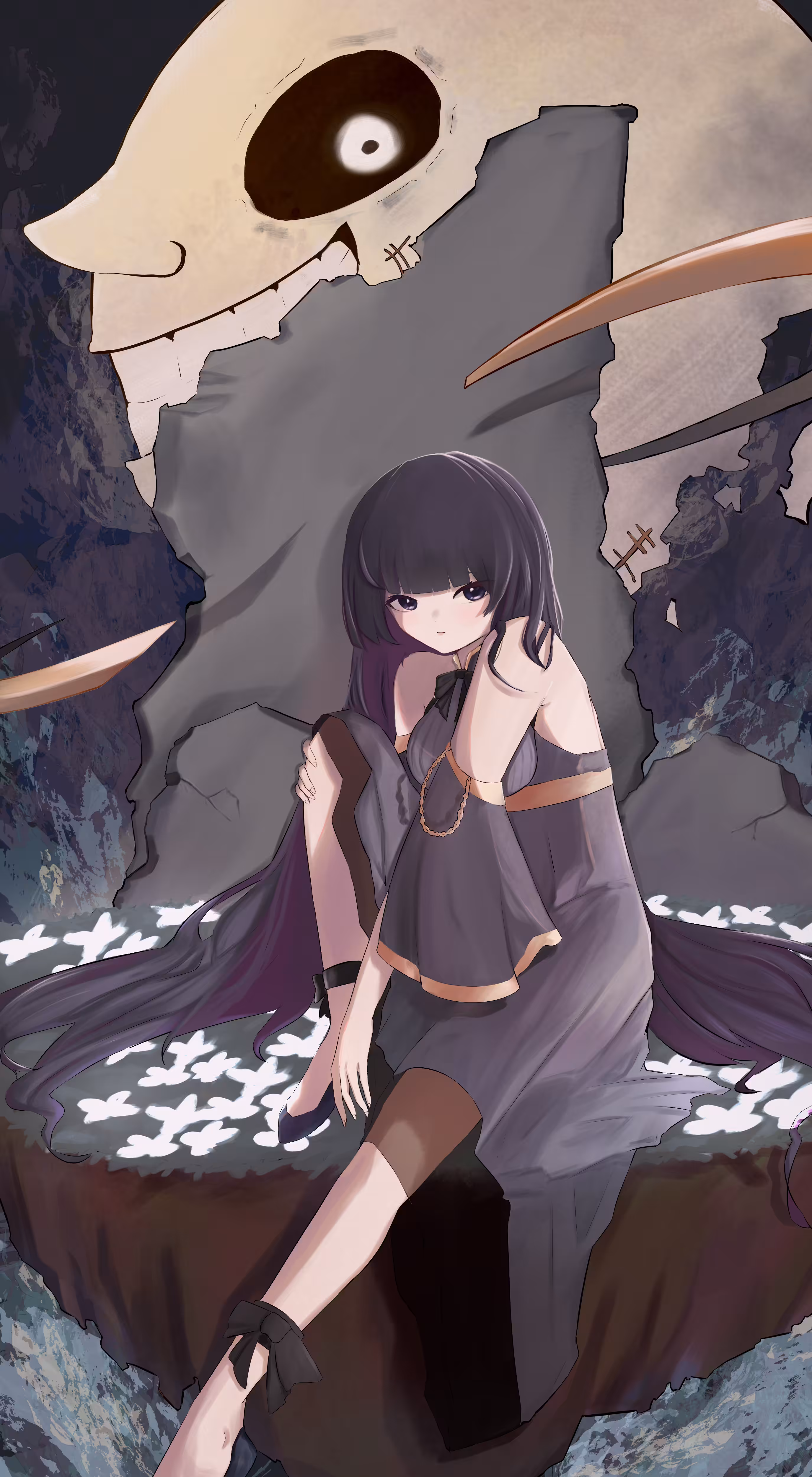 Laughing moon
