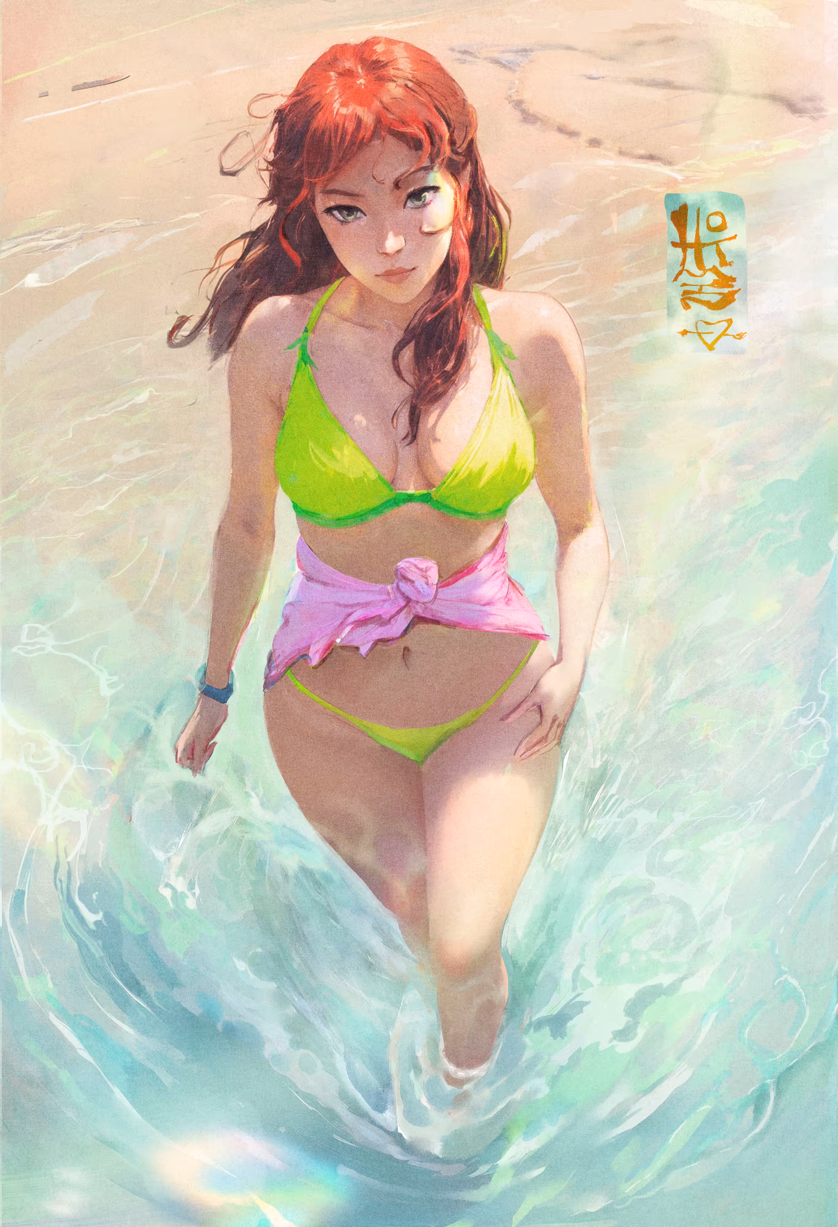Towards the ocean
