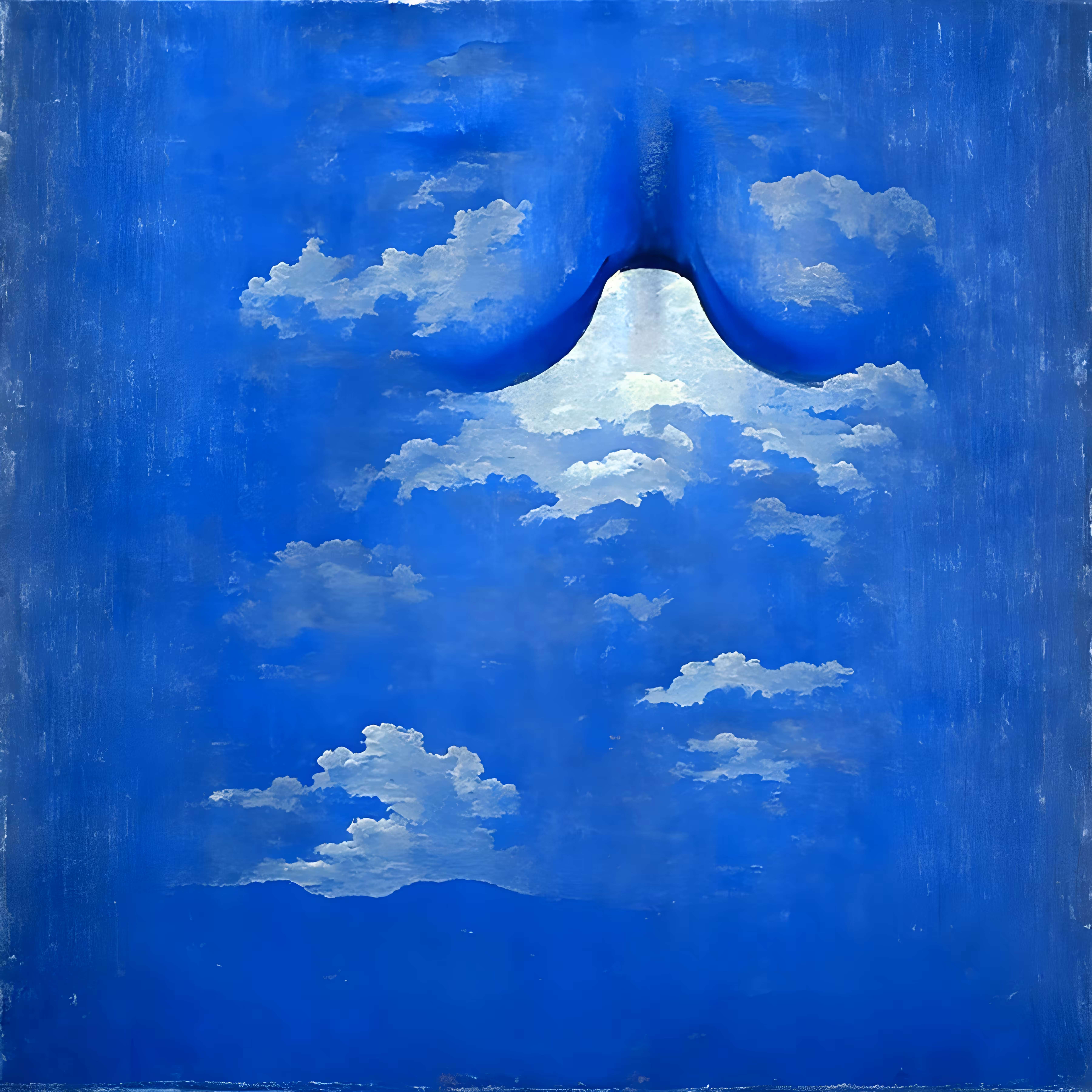 Prussian Blue 8K By René Magritte