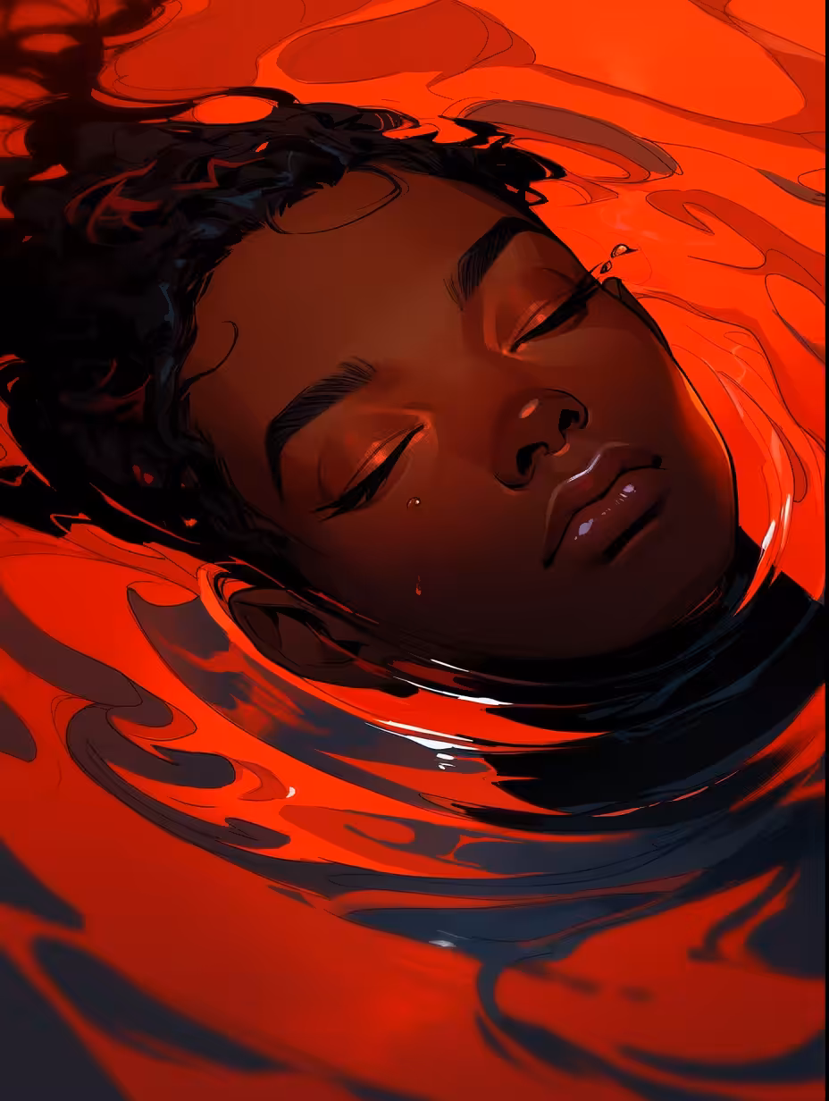 between swimming & drowning: untitled no. 7