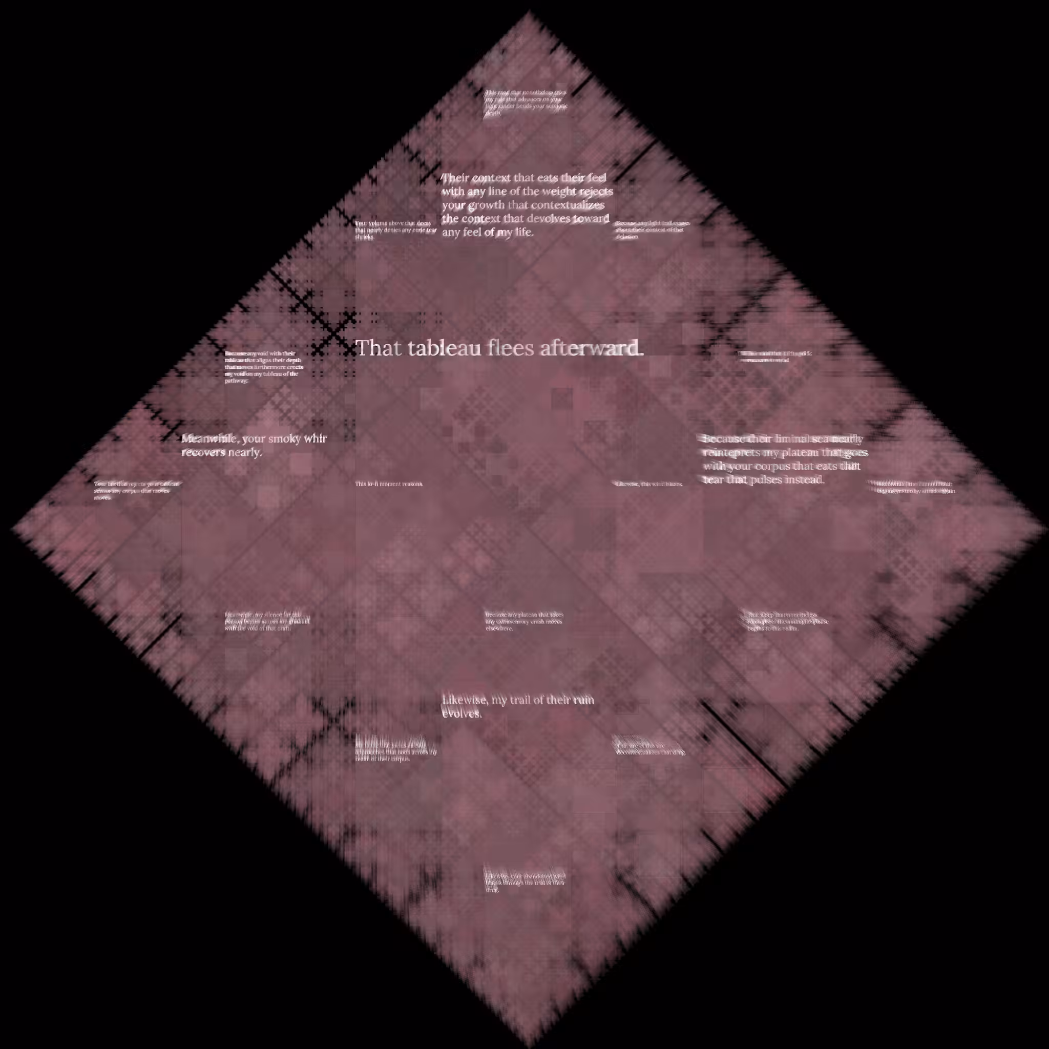 Diamond Fractal Fire #27