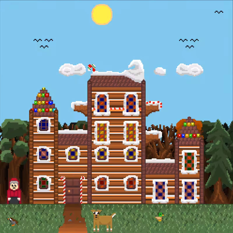 2D Mansion Candy House #68