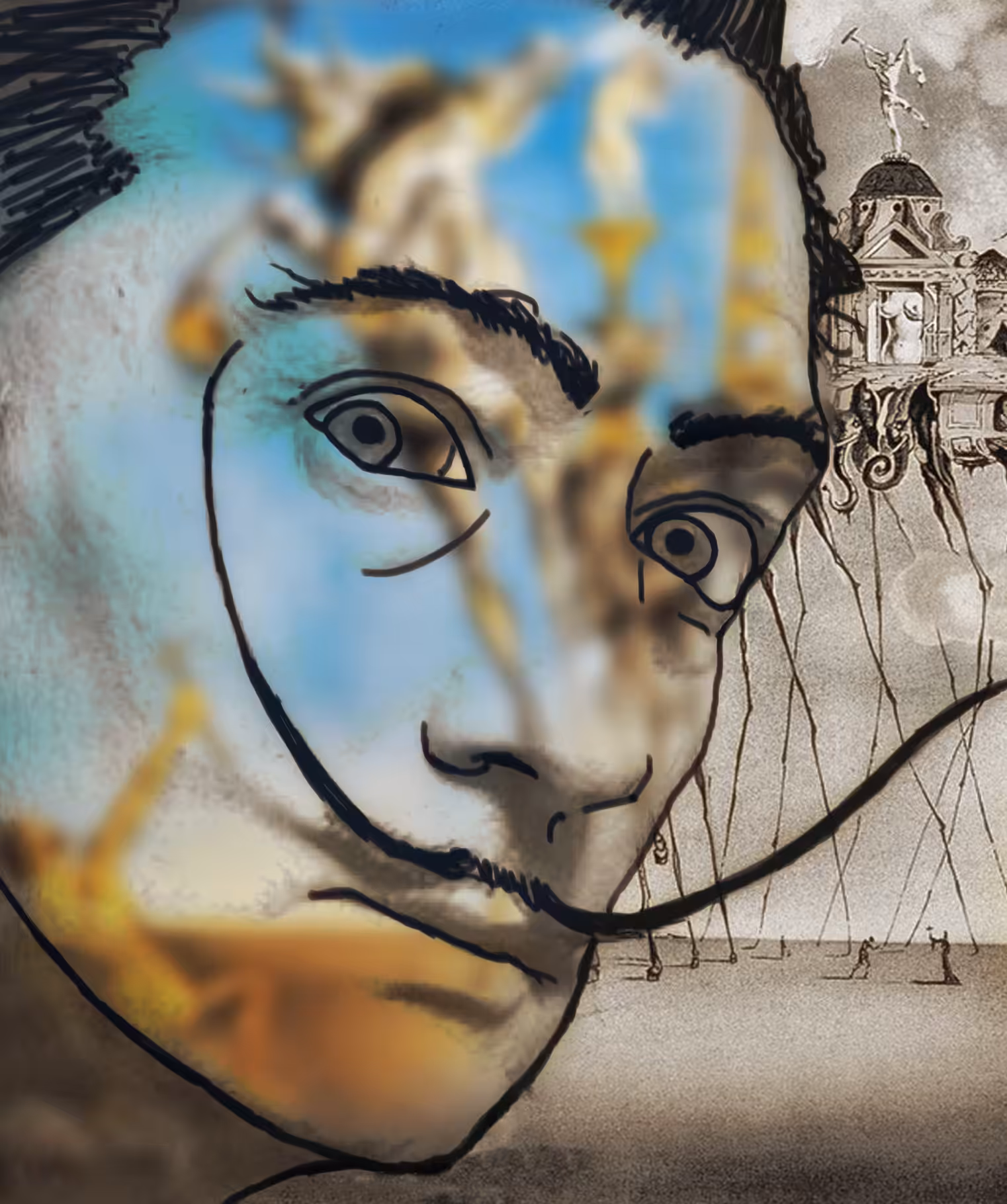 Dalí - The dreamer with a spoon in his hand