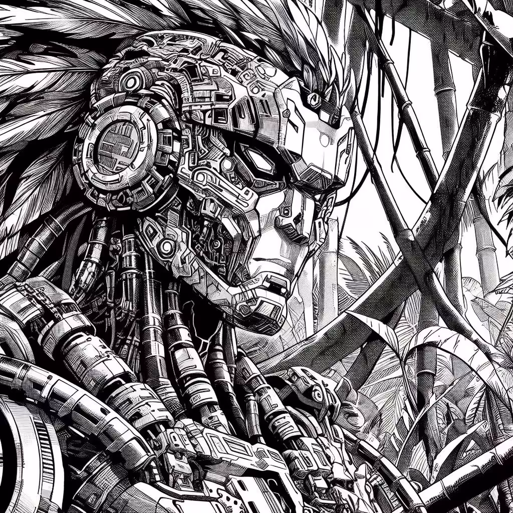 CyberAztec Gods: Aztec #22