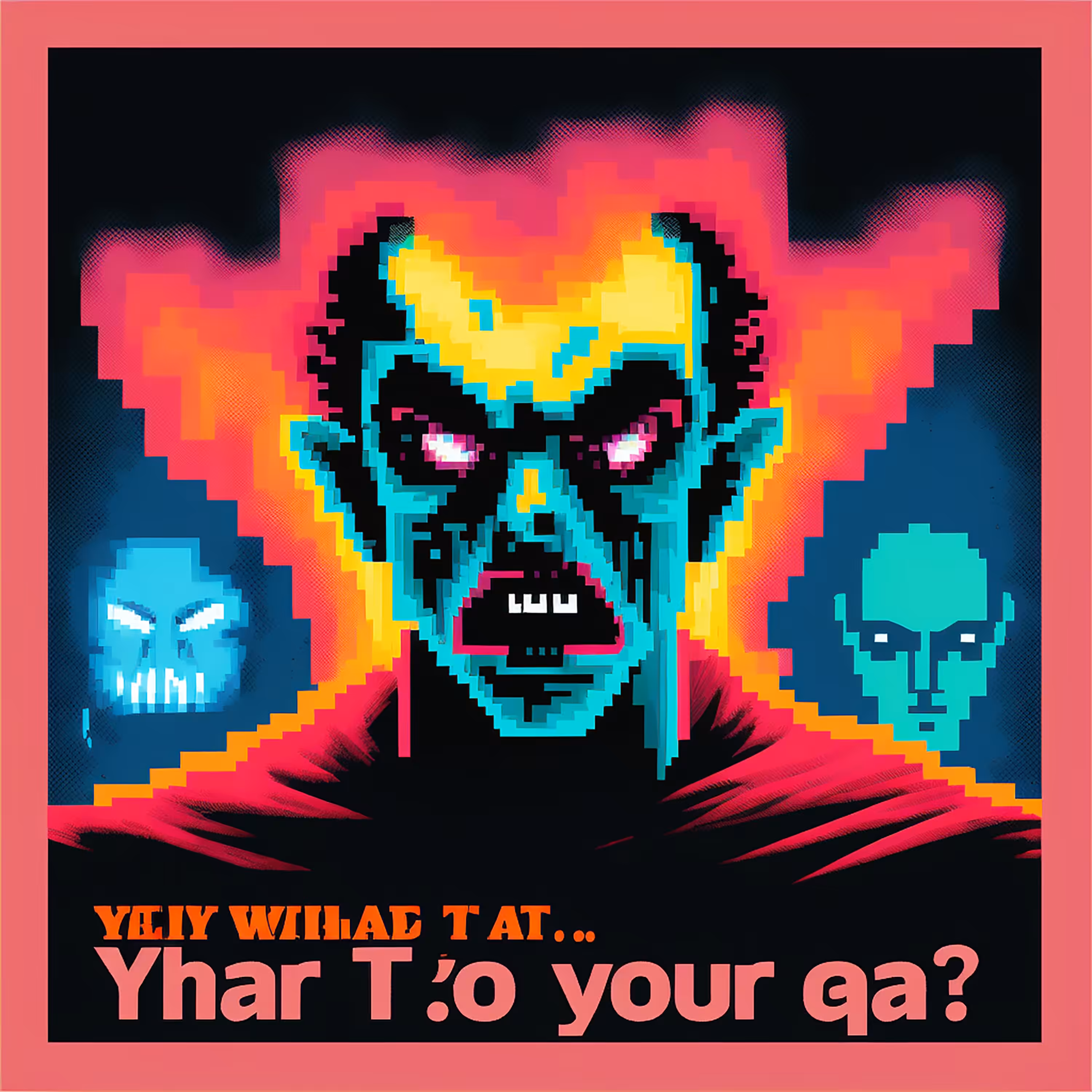Pixel Game Posters #204