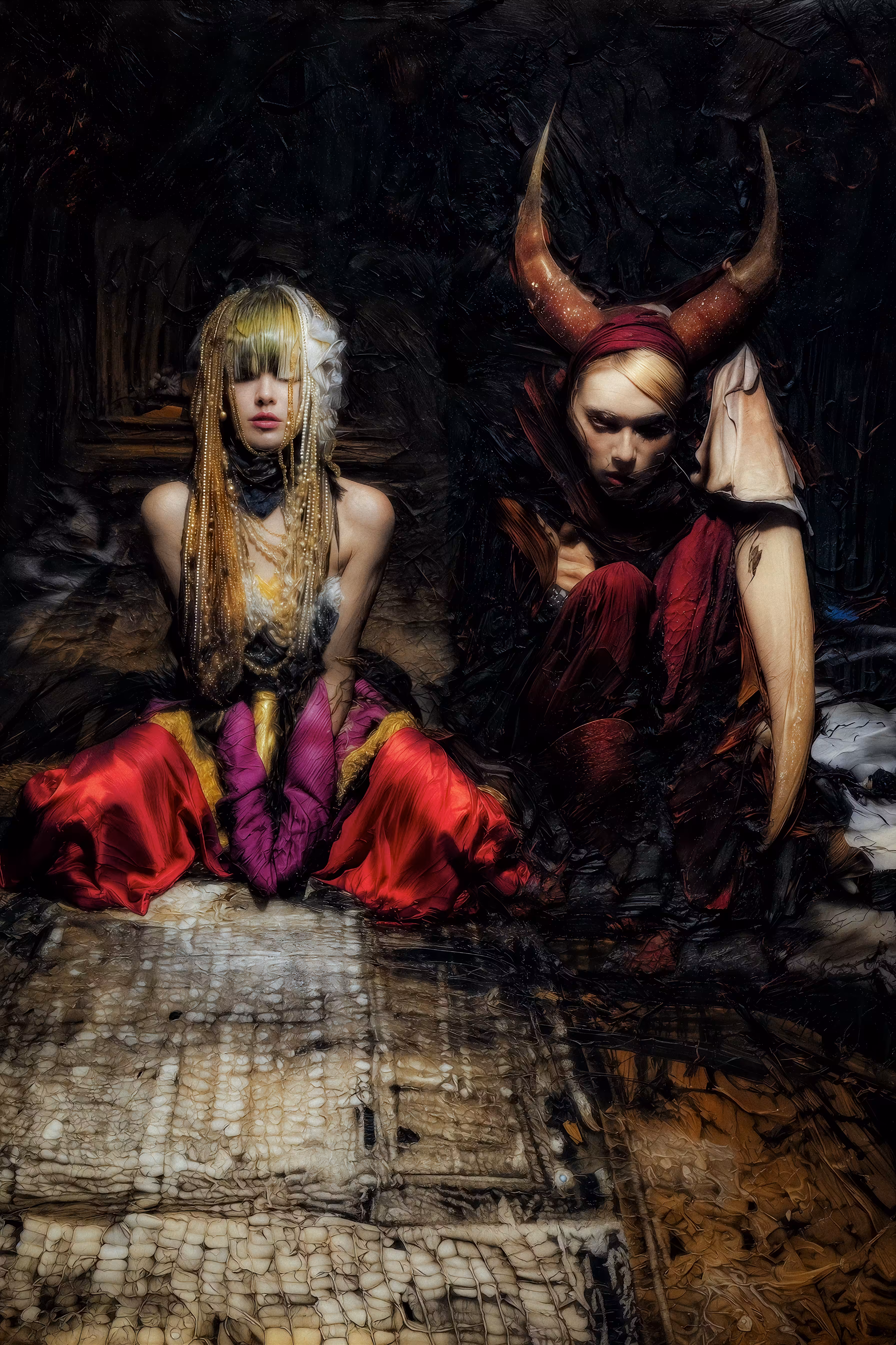 Pearl Girl and the Devilish Angel