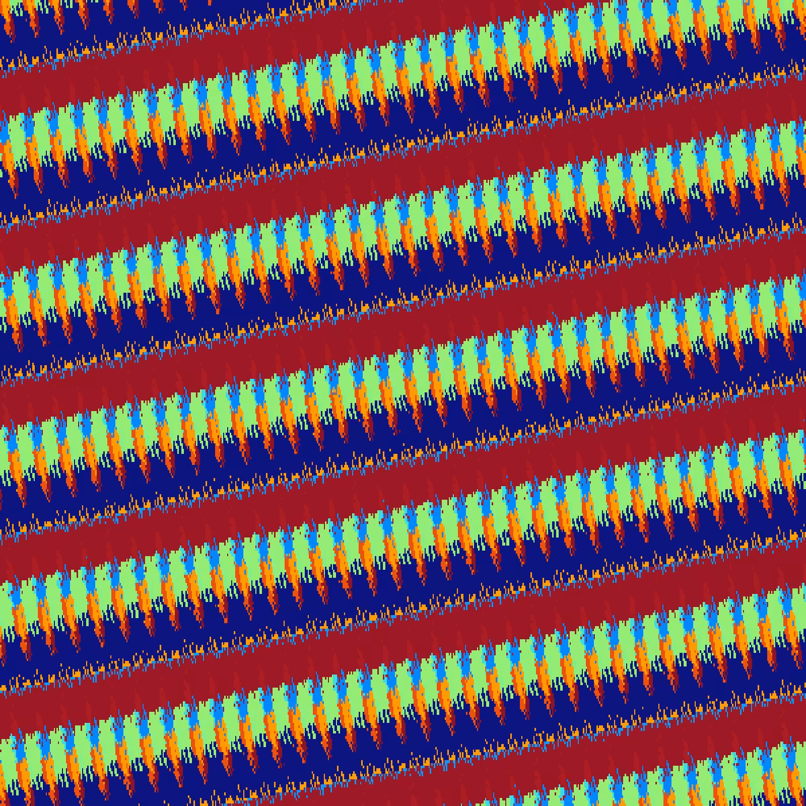Dithered Stripes #12