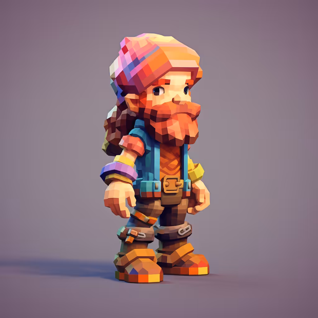 Tez Pixel Figure #42