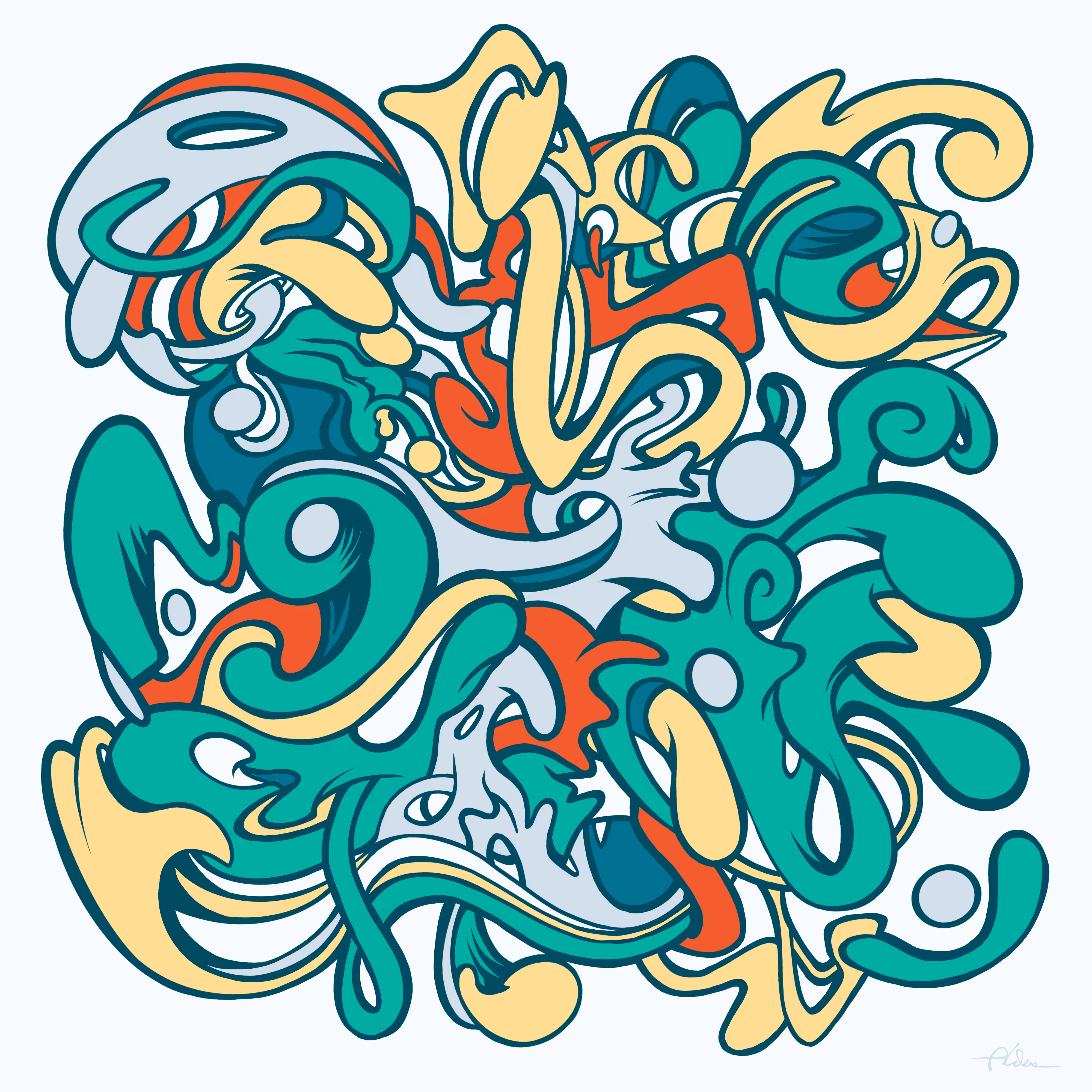 Hydroglyphics # 14
