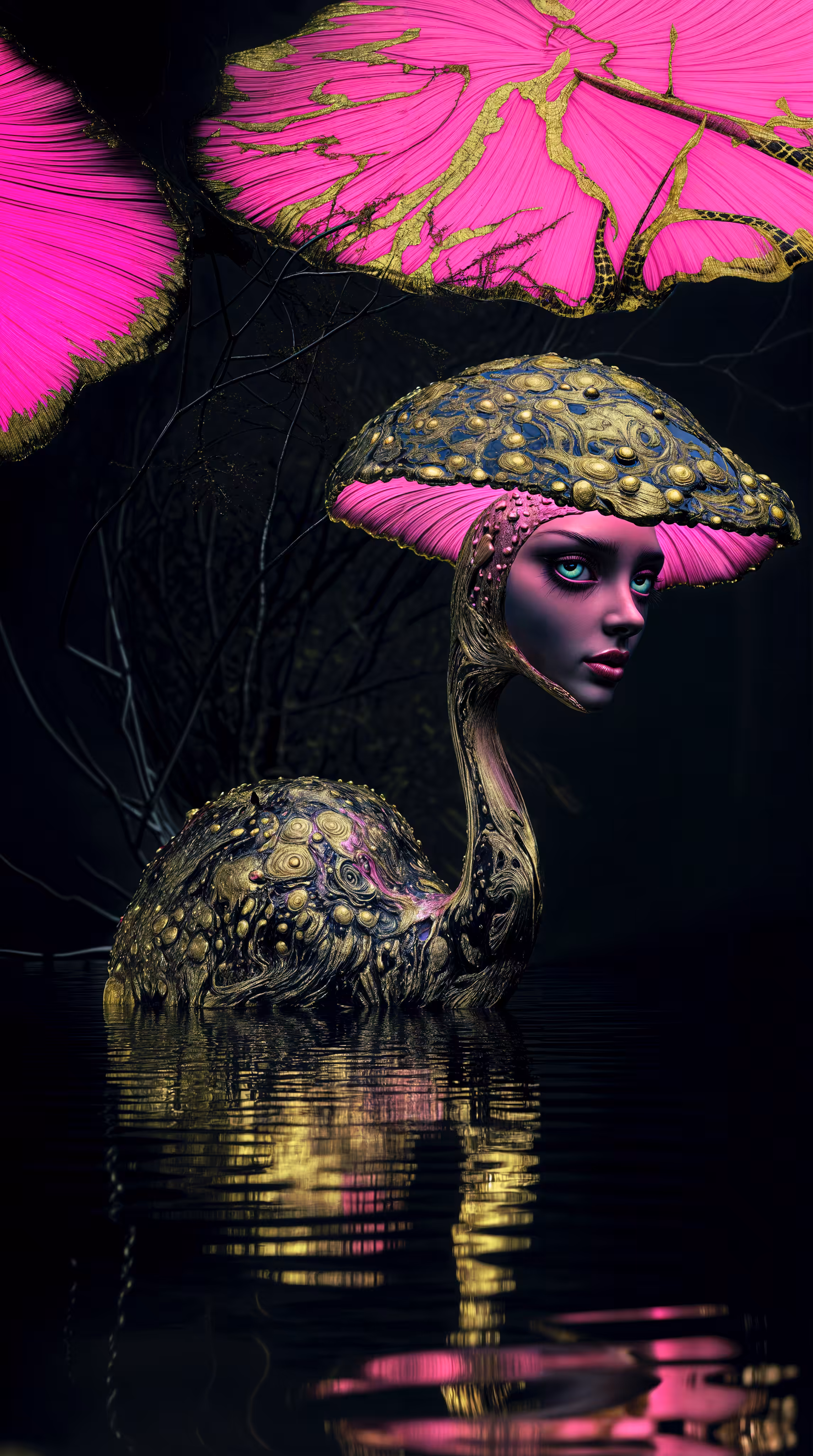 Mushroom Snail is Your Friend