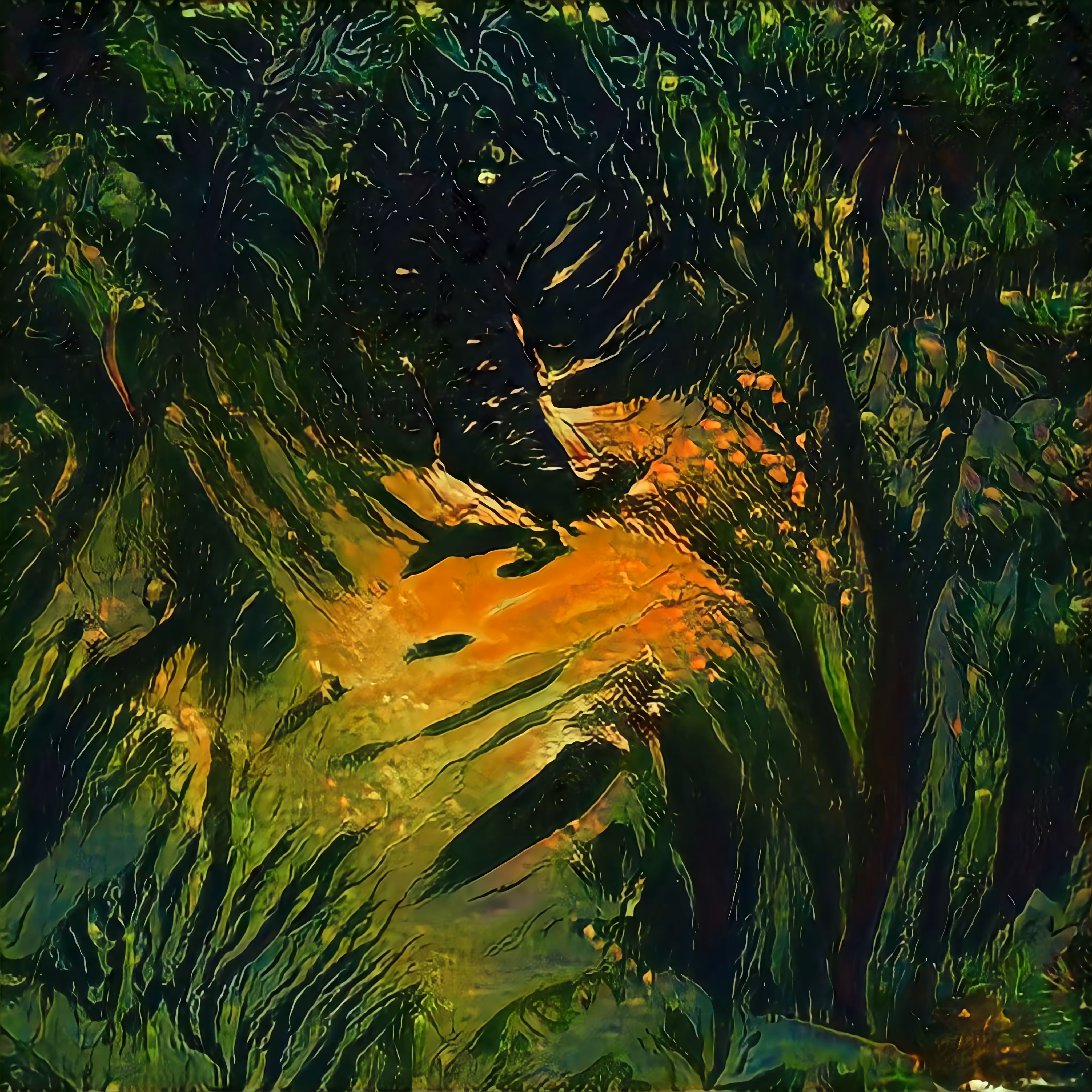 Long After Everyone Had Gone Home Into the Night