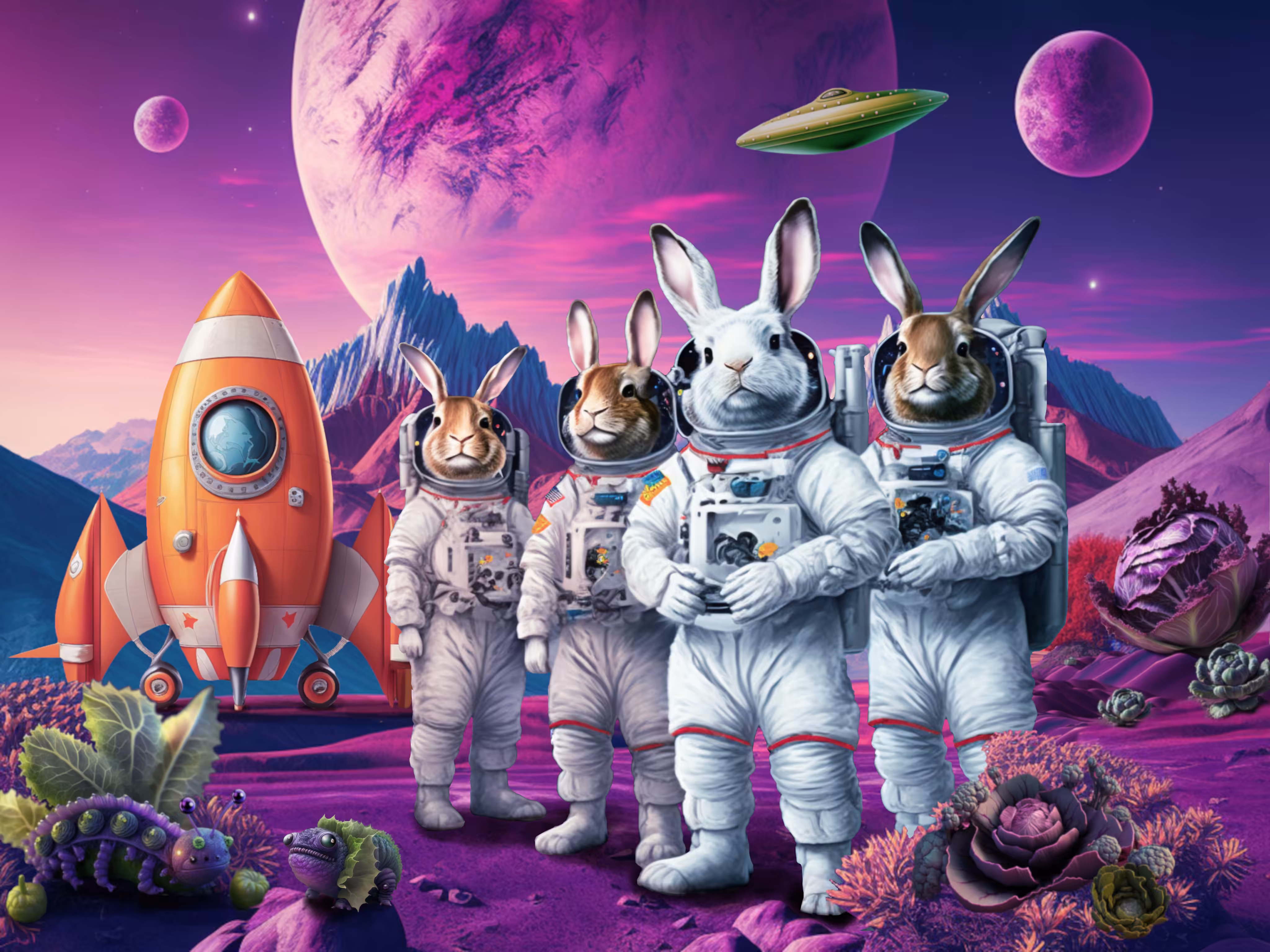 Lunarbunnies and the cabbage planet
