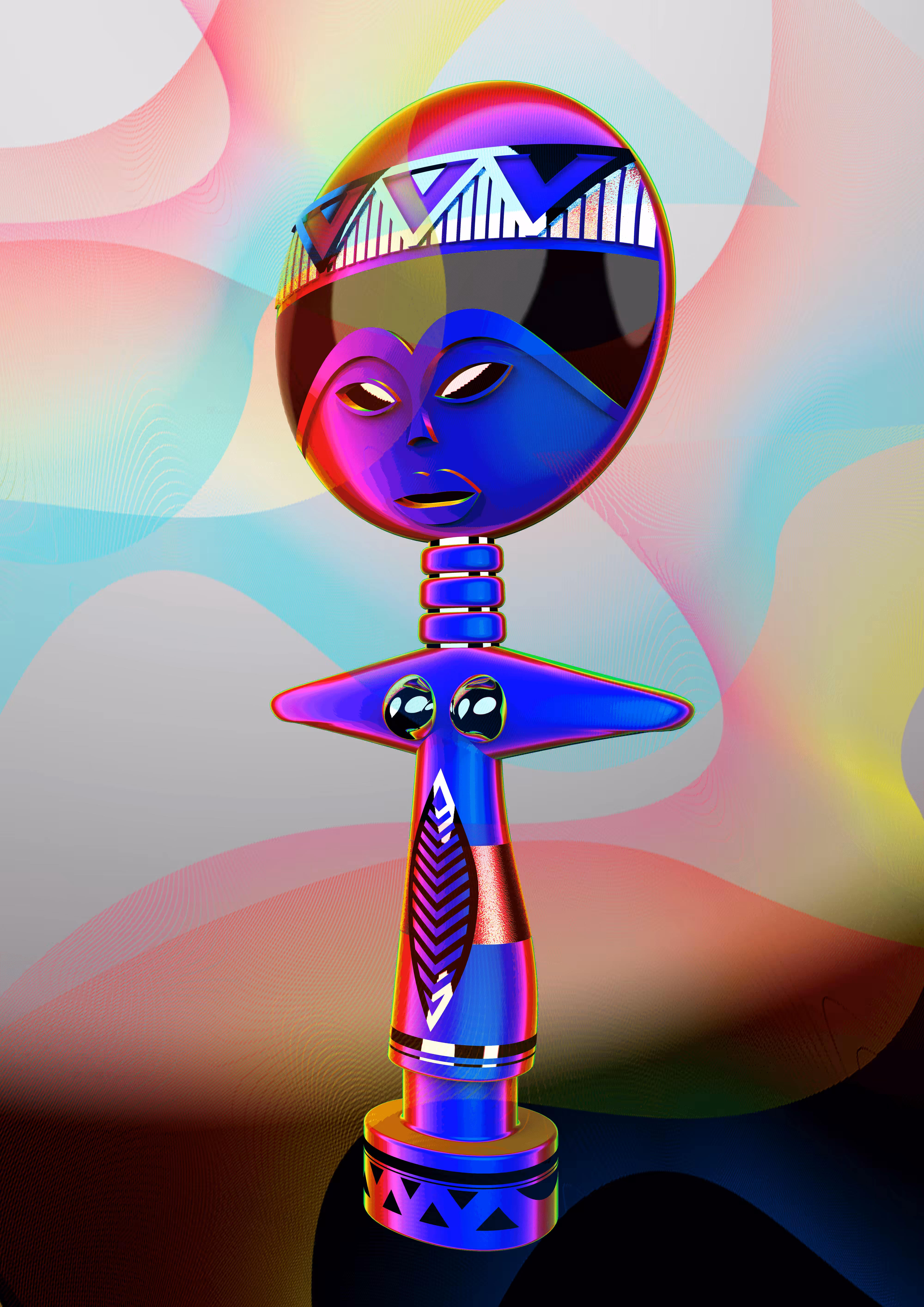 Prosperity Doll- Akuaba