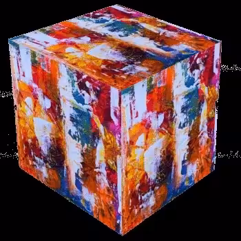 Perfect Abstract Art Polygon: Dancing Art Box 
