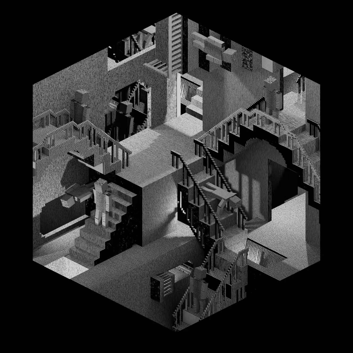 QUBE#3X06 Escher#1 