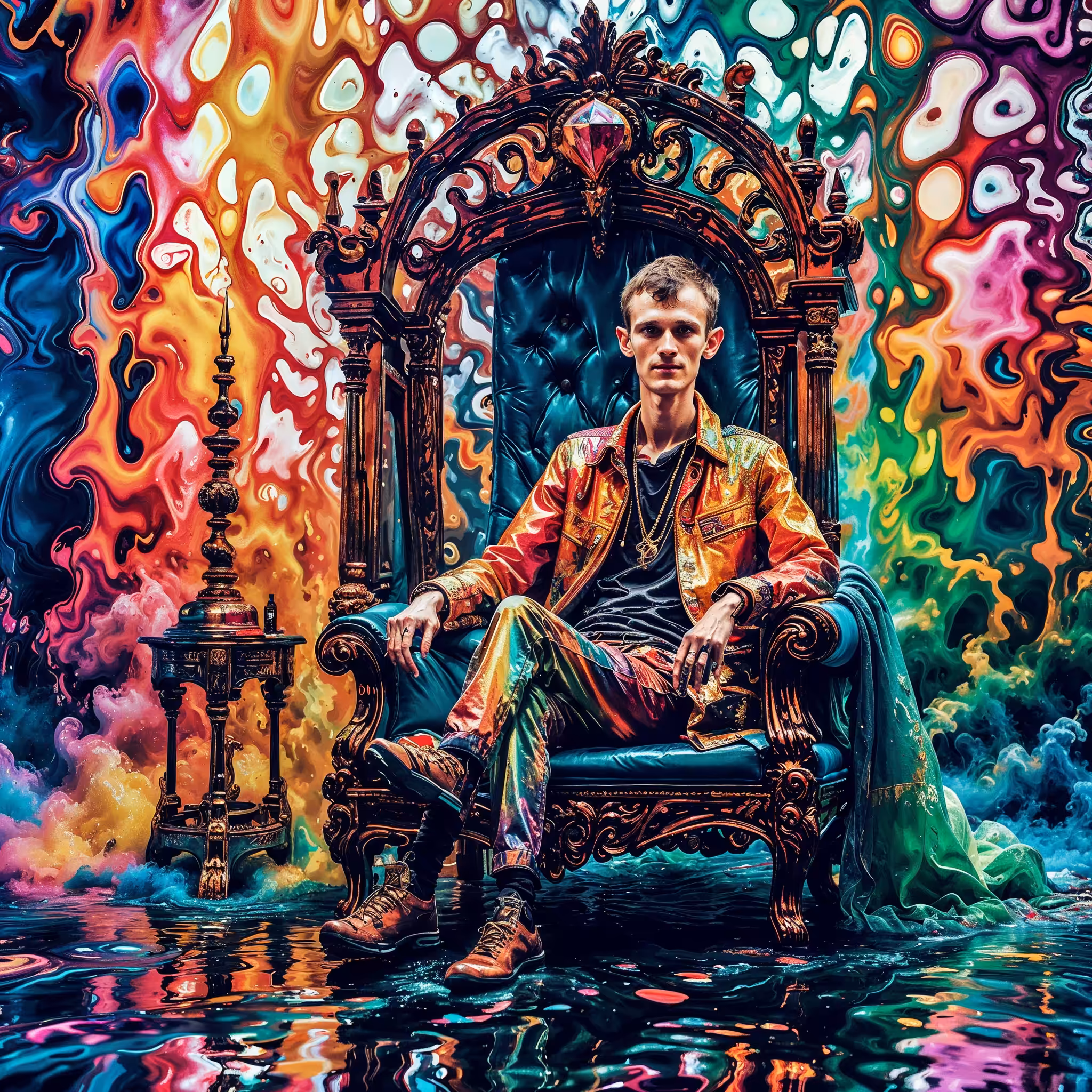 Chill Vitalik - (WIYW - GANs, MJ6, SDXL & Magnific)