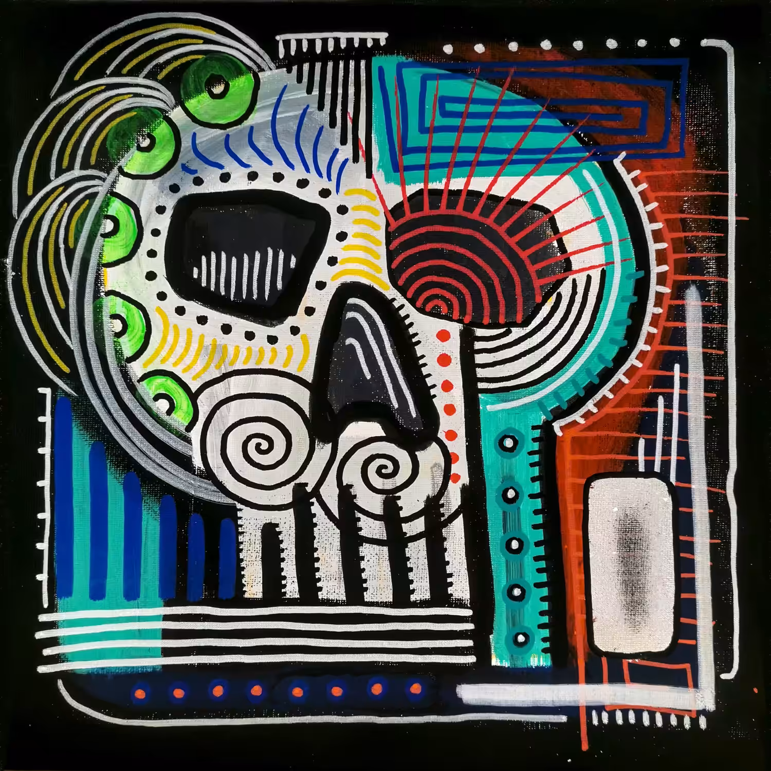 50 Animated Skulls: Animated Skull #4